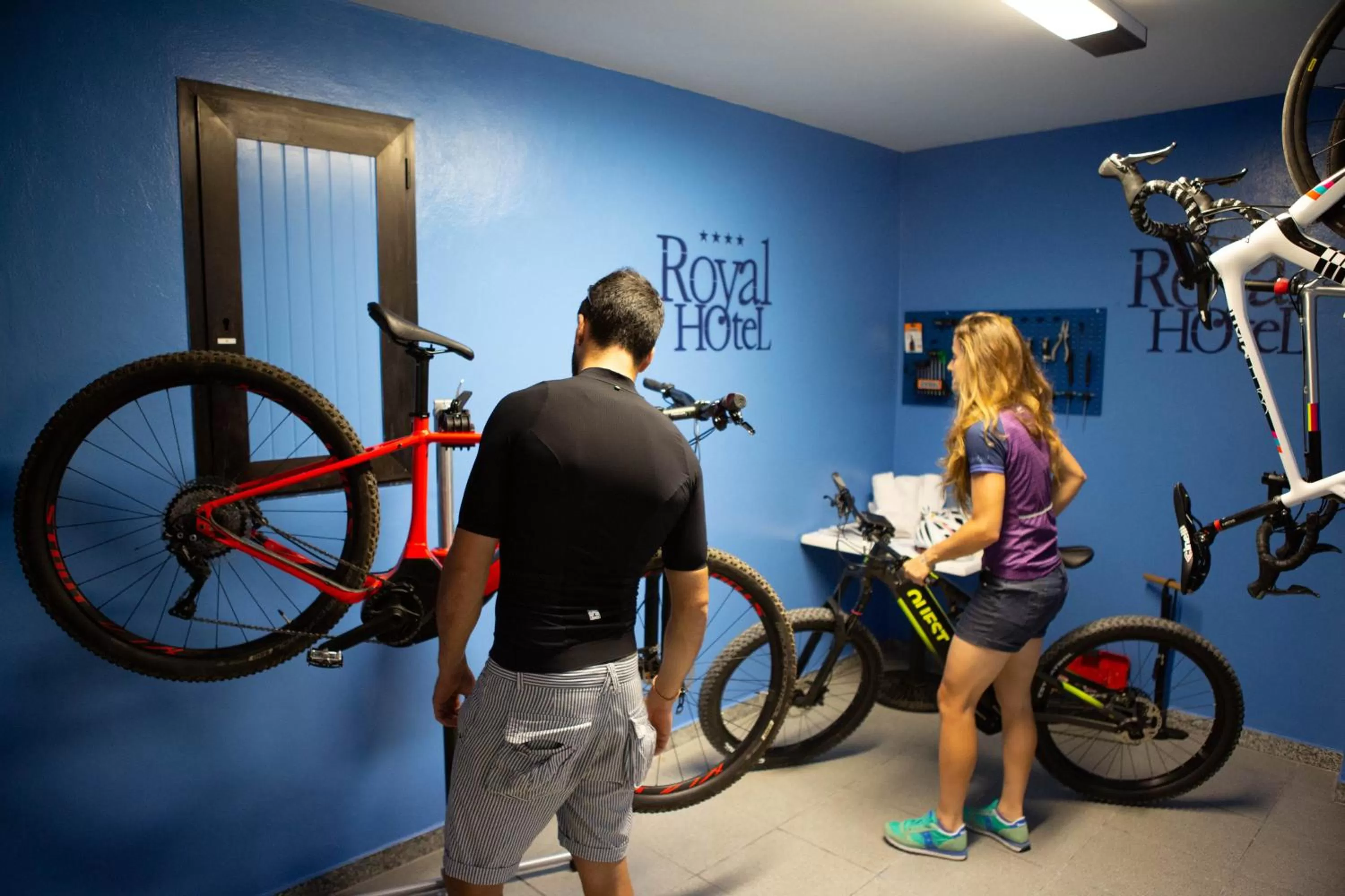Cycling in Hotel Royal