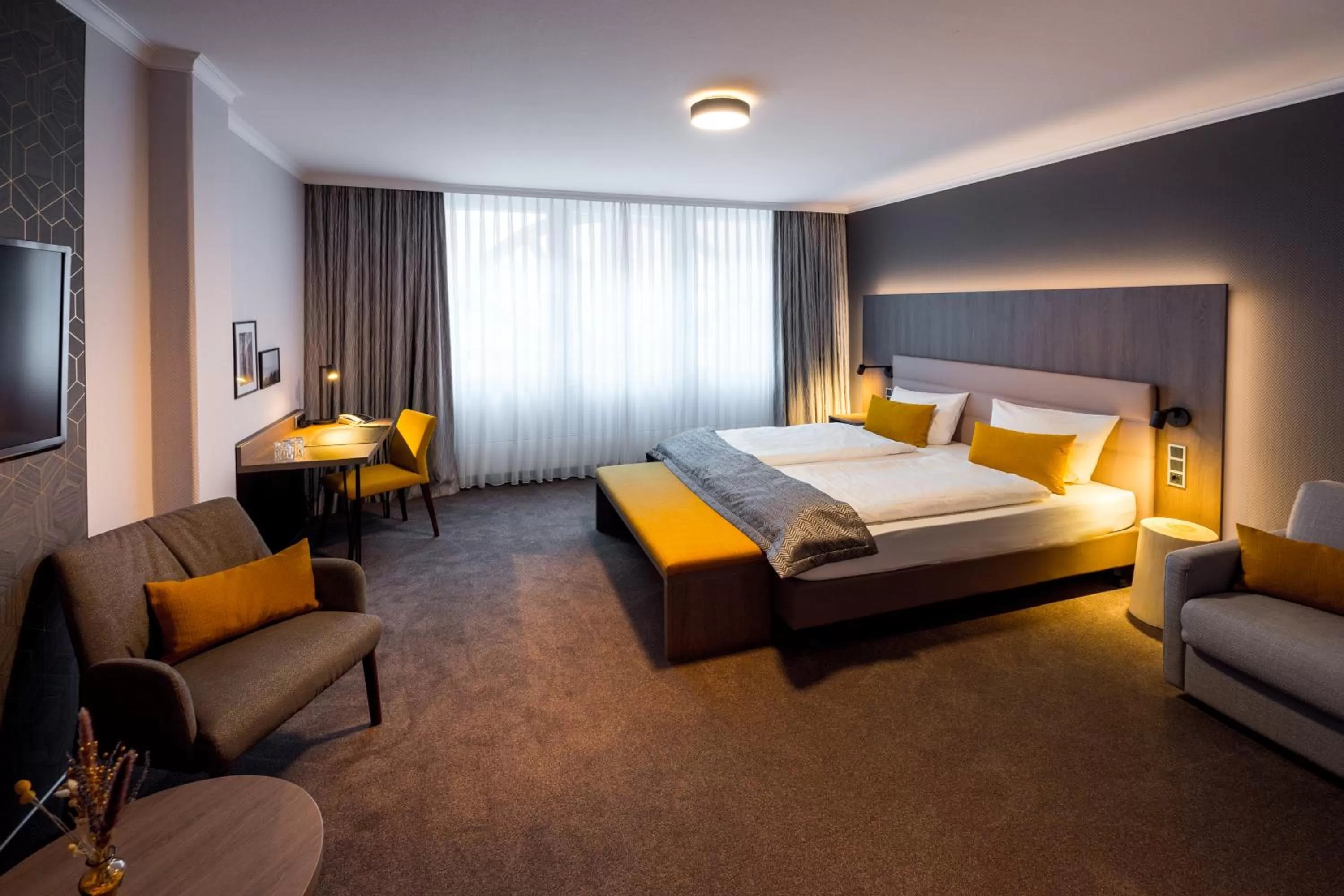 Photo of the whole room, Bed in Hotel Am Markt Nordenham