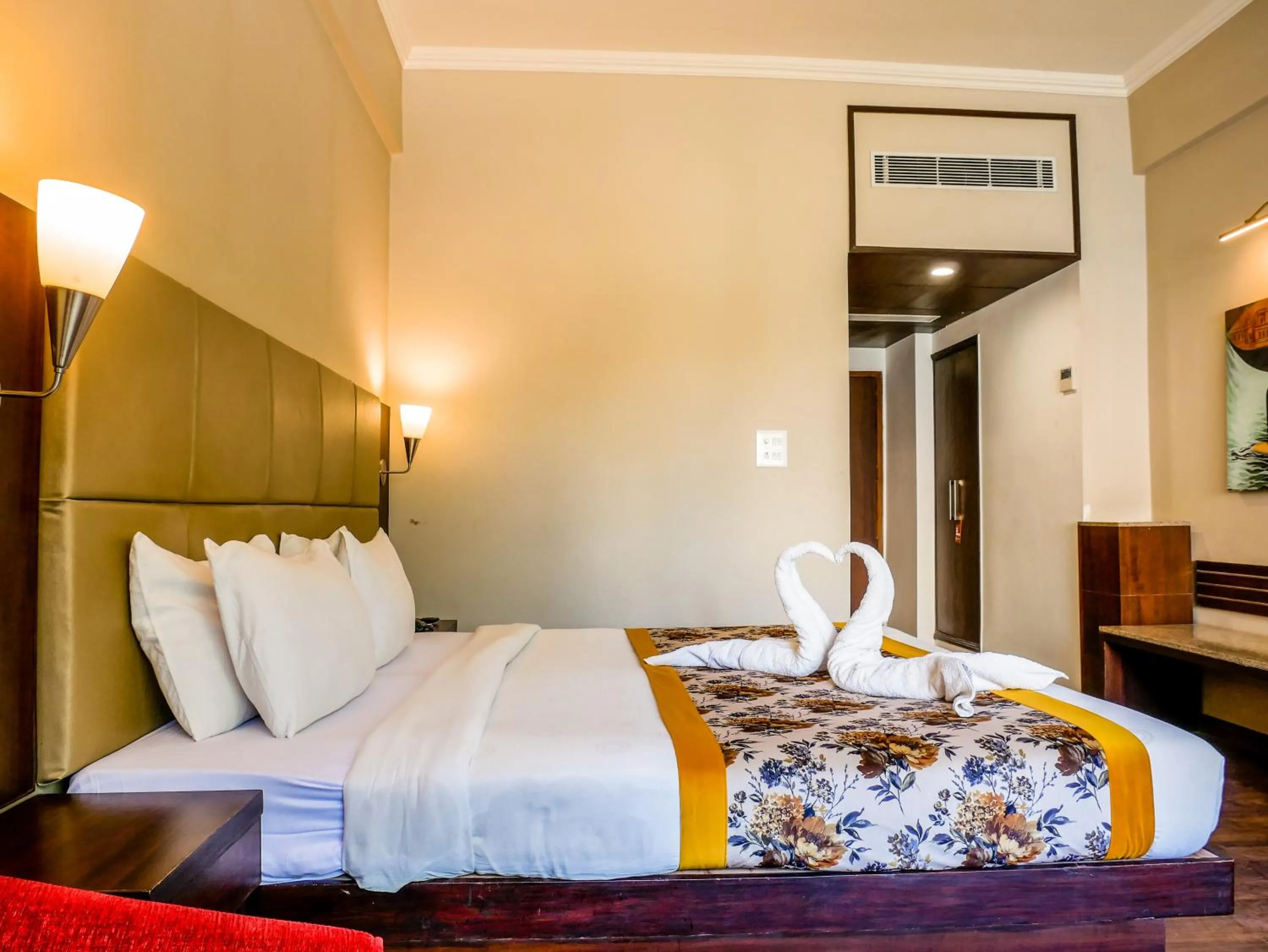 Bed in Diamond Hotel