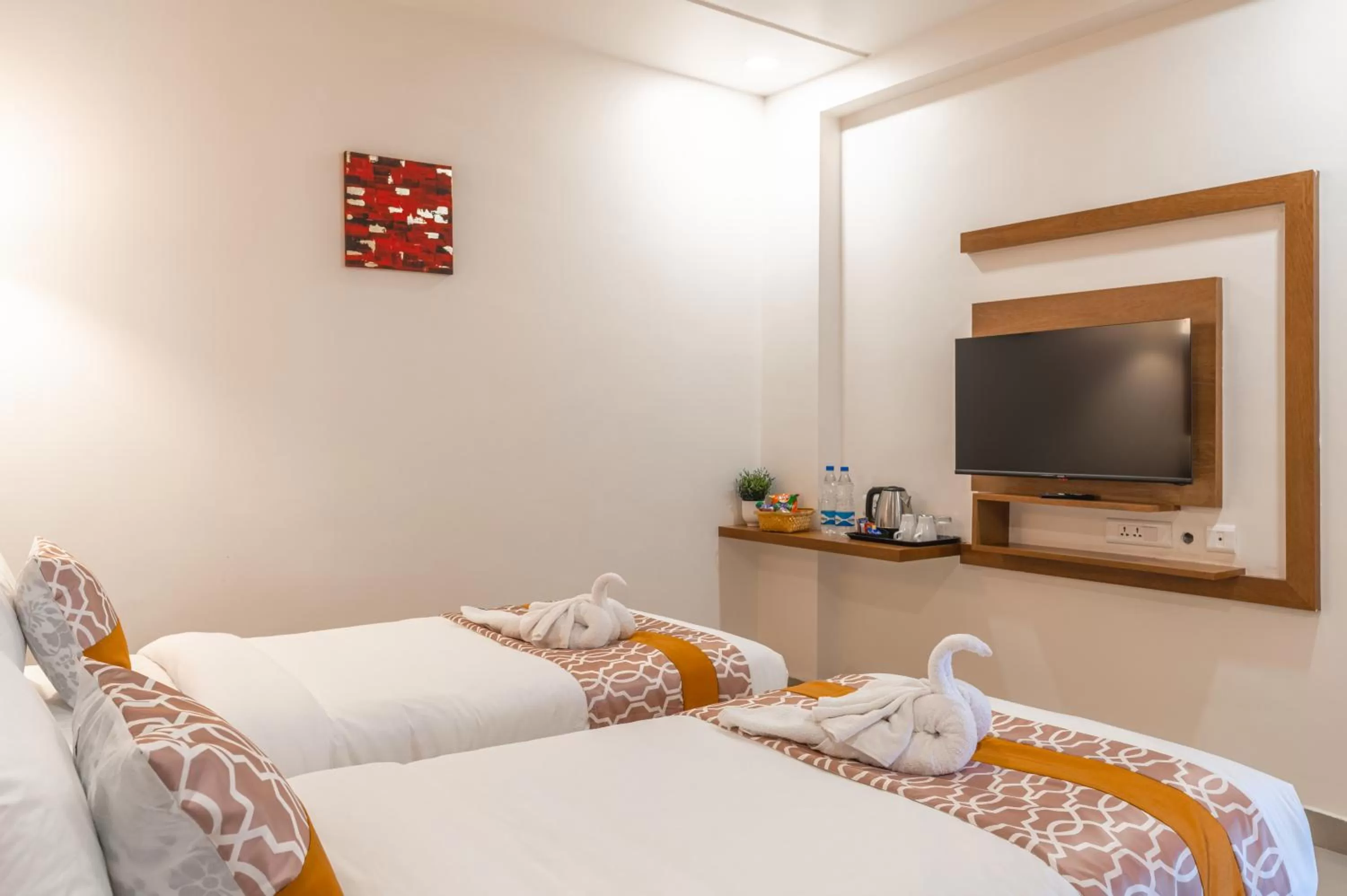 Bed in Hotel Akoya - HITECH City Hyderabad
