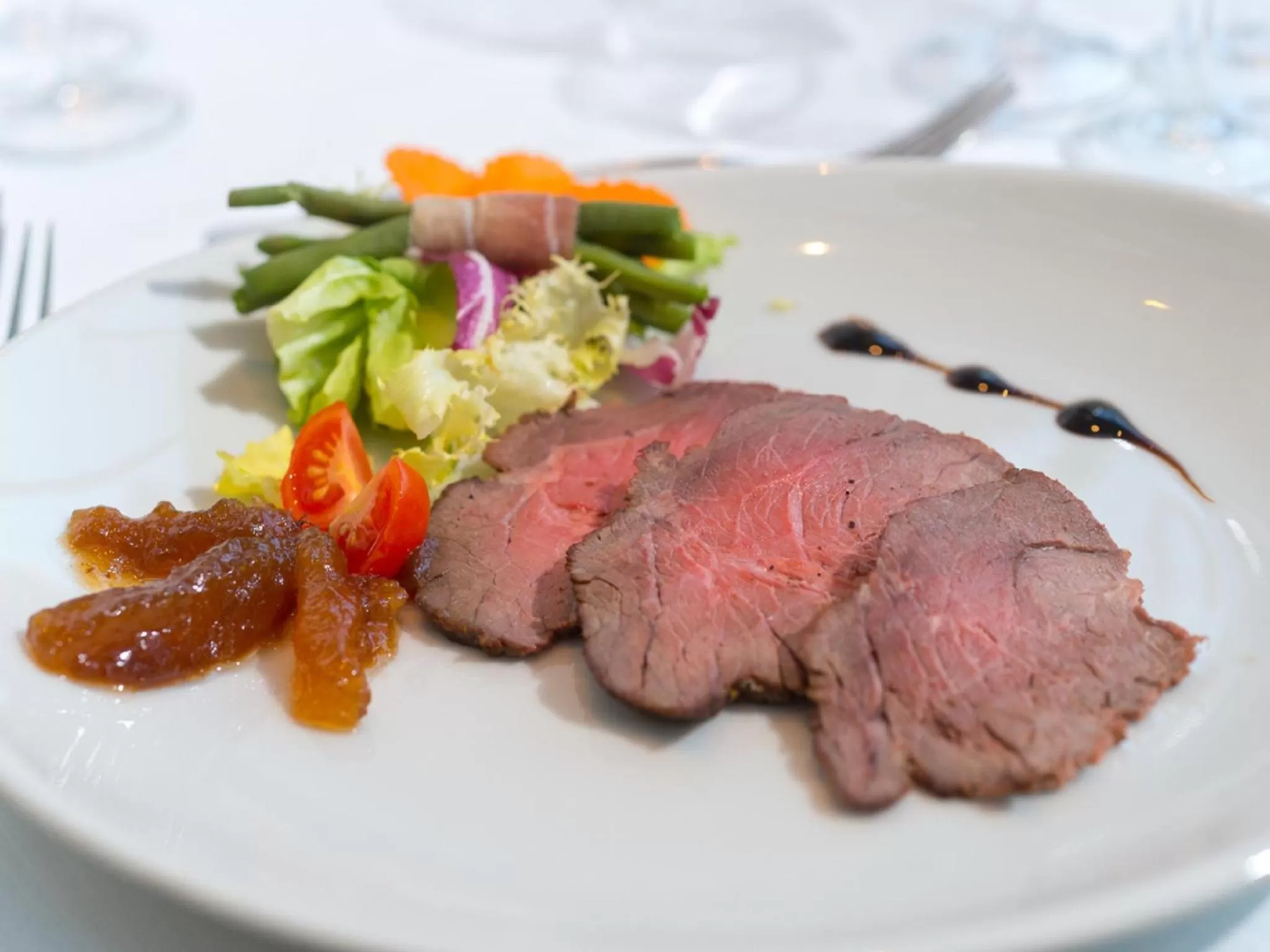 Food close-up in Ele Green Park Hotel Pamphili