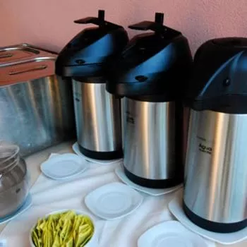 Food and drinks in Hotel Santamaria