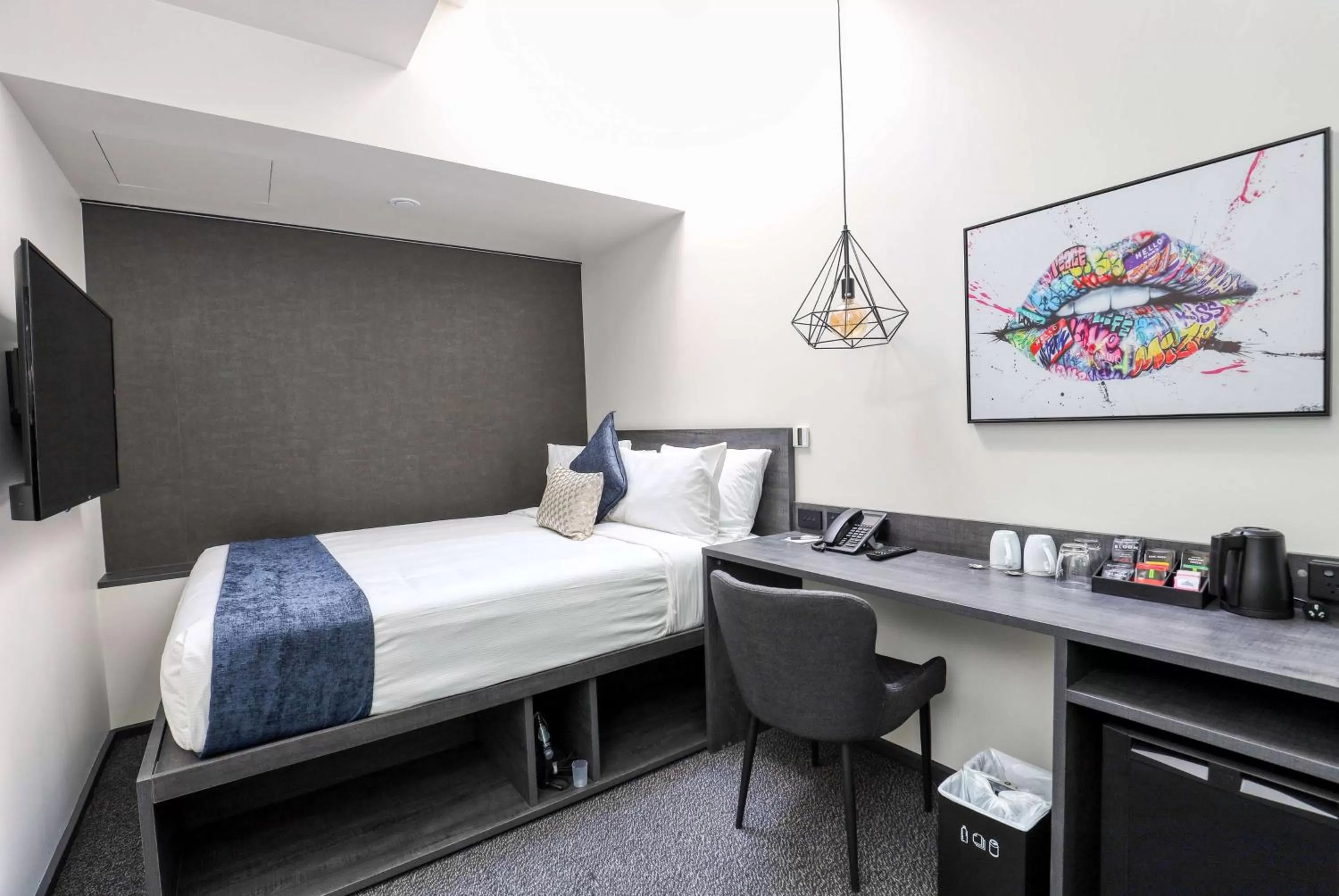 Photo of the whole room, Bed in Microtel by Wyndham Wellington