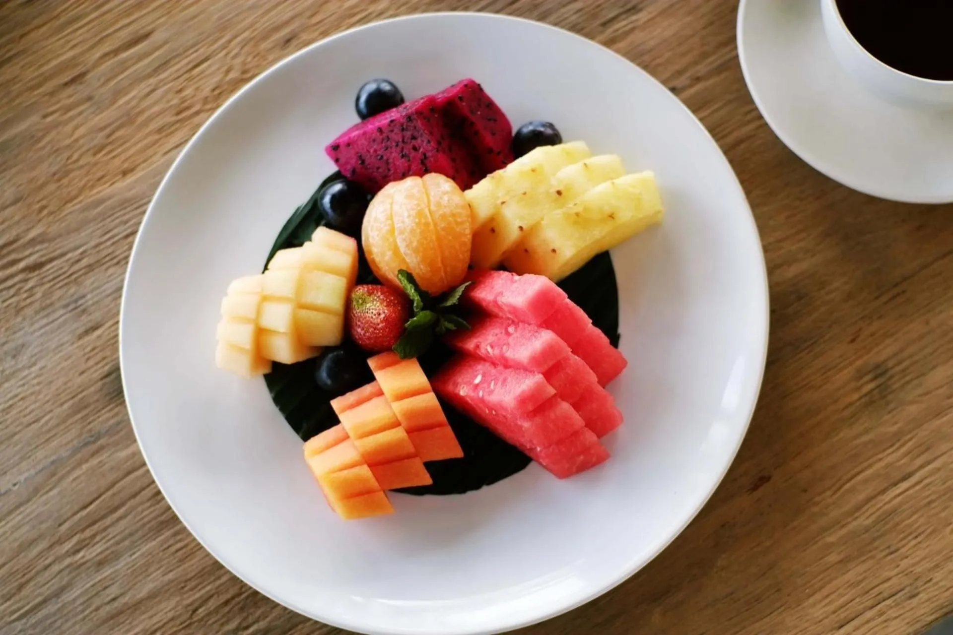 Food close-up in Puri Saron Senggigi Hotel