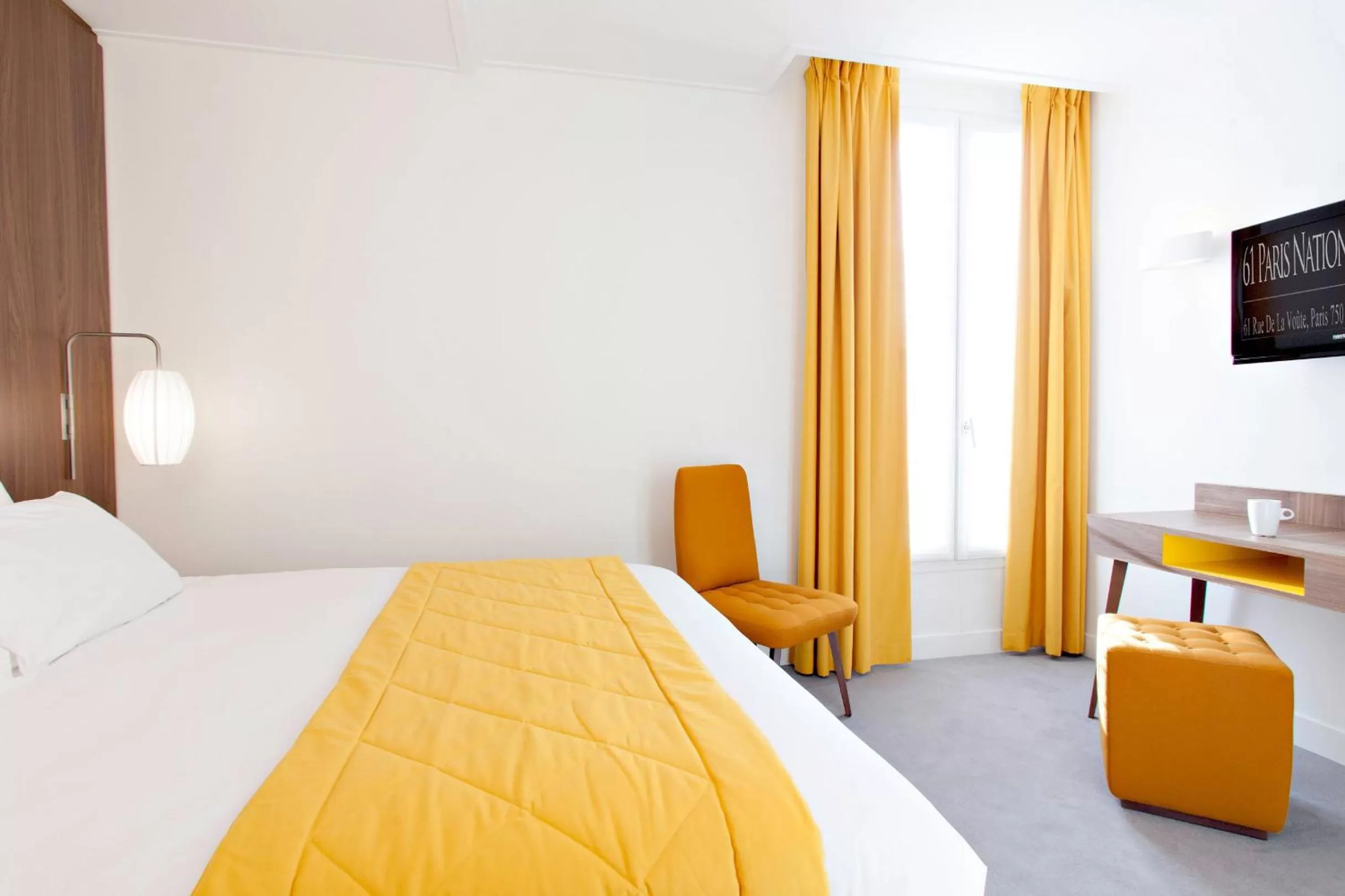 Photo of the whole room, Bed in Best Western Plus 61 Paris Nation Hotel