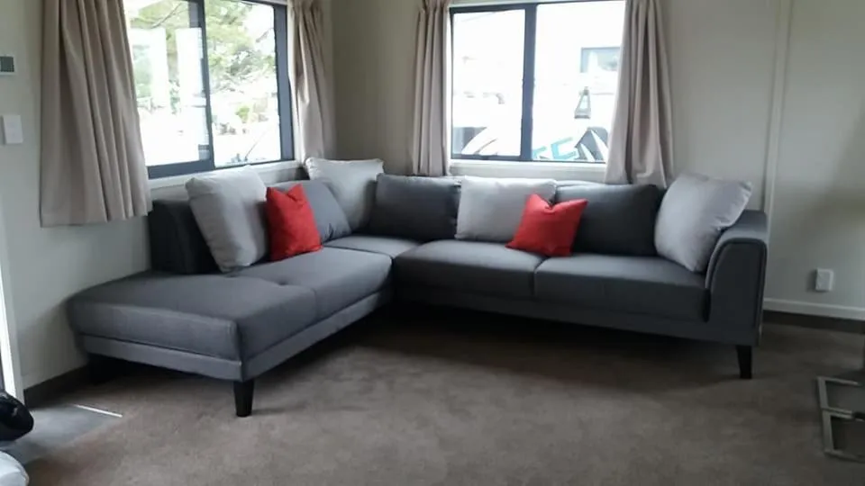 Living room in All Seasons Holiday Park