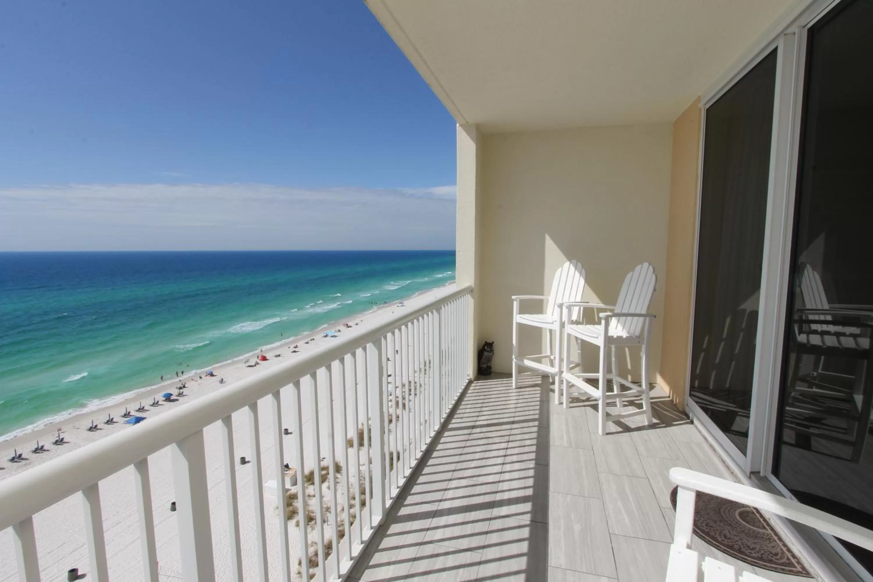 Patio, Balcony/Terrace in Majestic Beach Resort, Panama City Beach, Fl