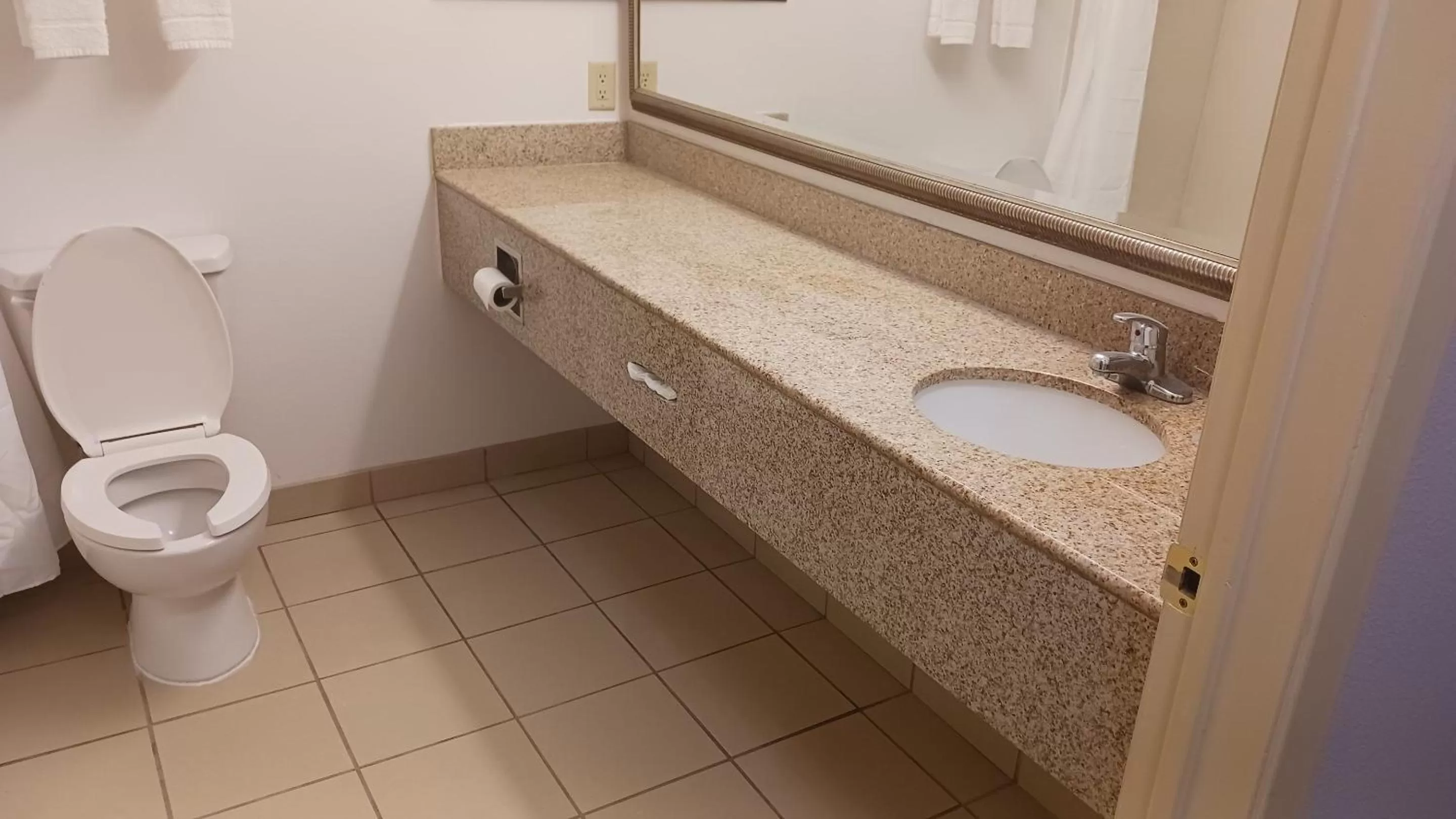 Bathroom in Red Roof Inn & Suites Midland