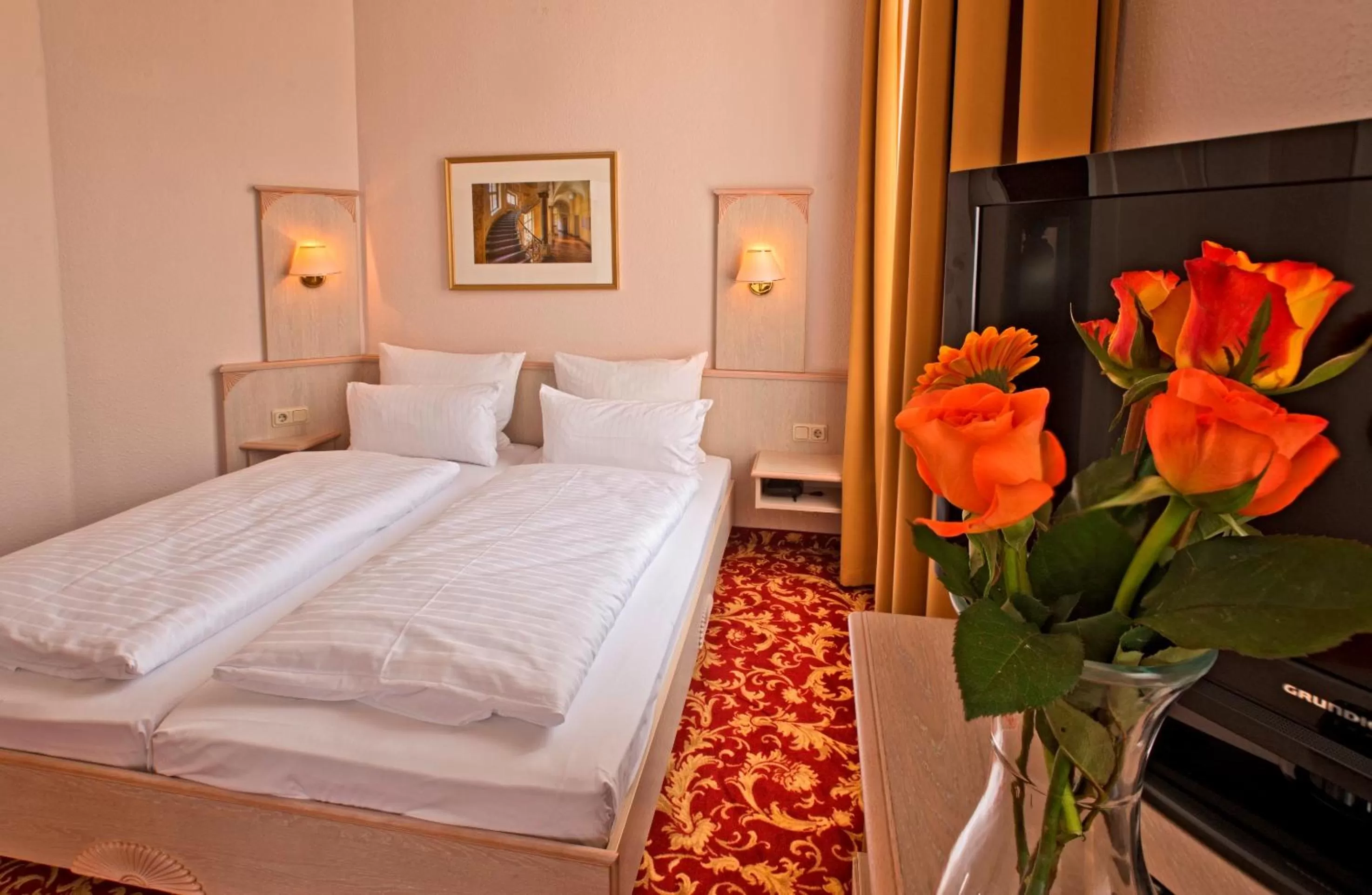 Bed in Villa Antonia