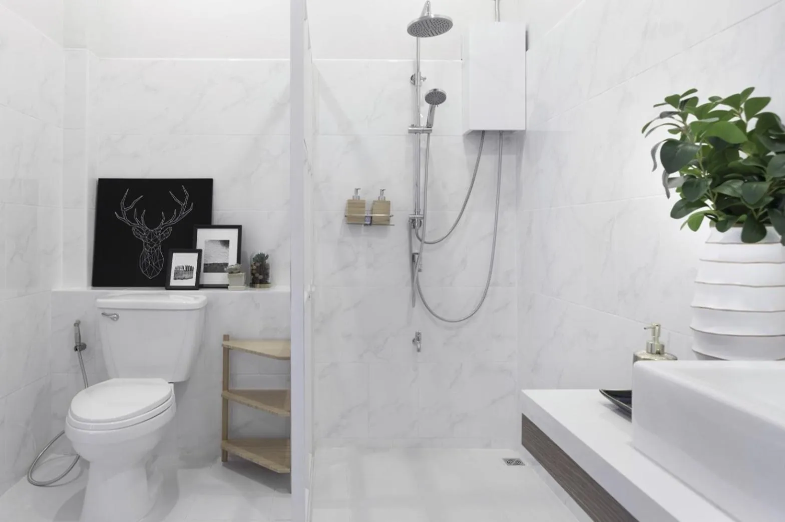 Shower in Private Pool Villa 89 Nimman Chiang Mai