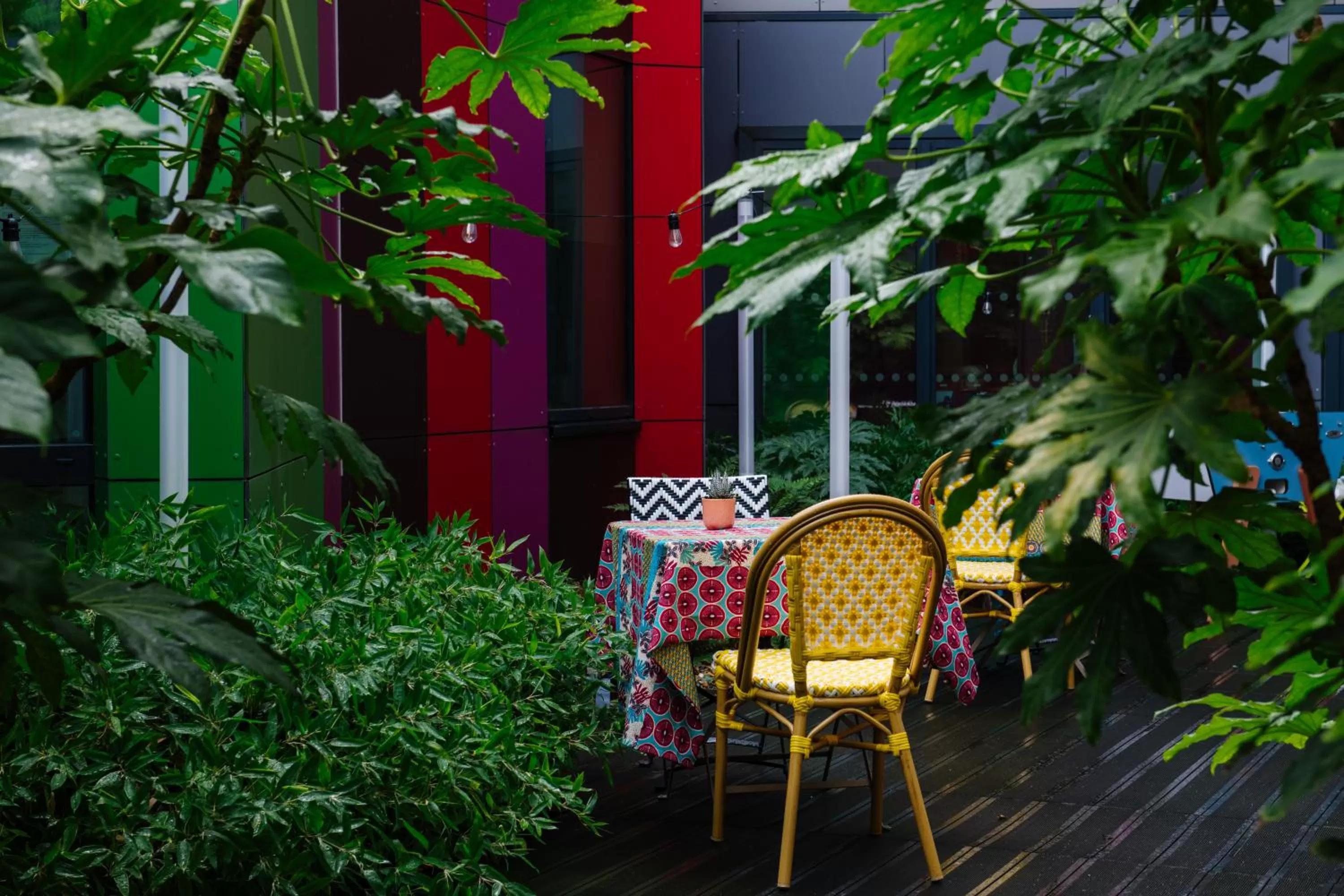 Patio in Aparthotel Adagio Access Paris Reuilly