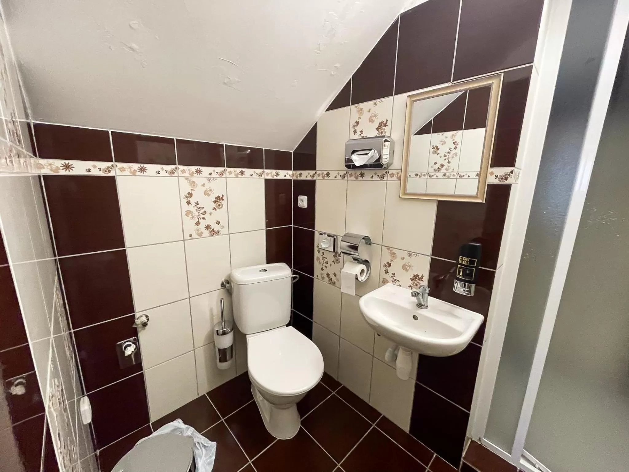 Shower in Hotel Aldo