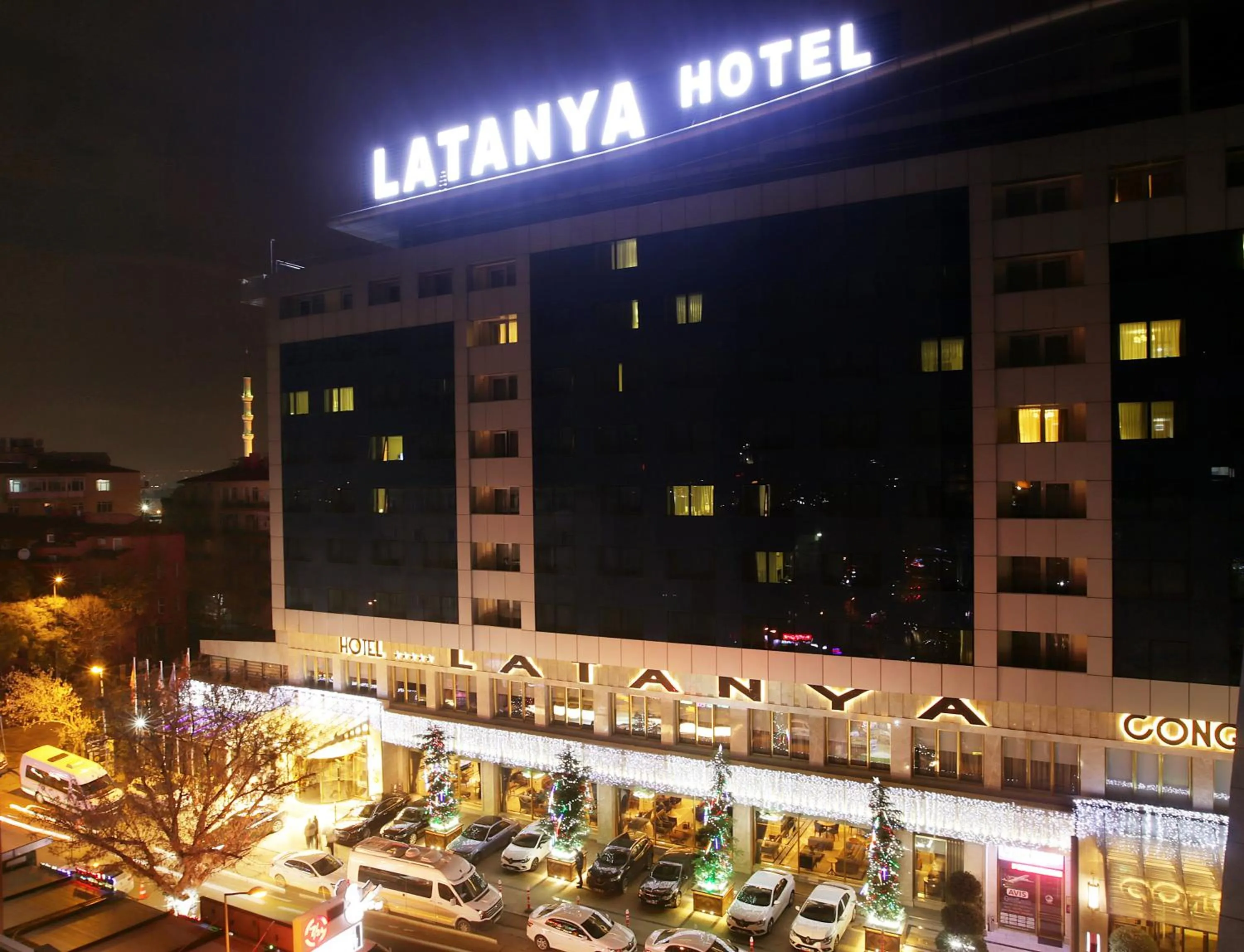 Facade/entrance in Latanya Hotel Ankara