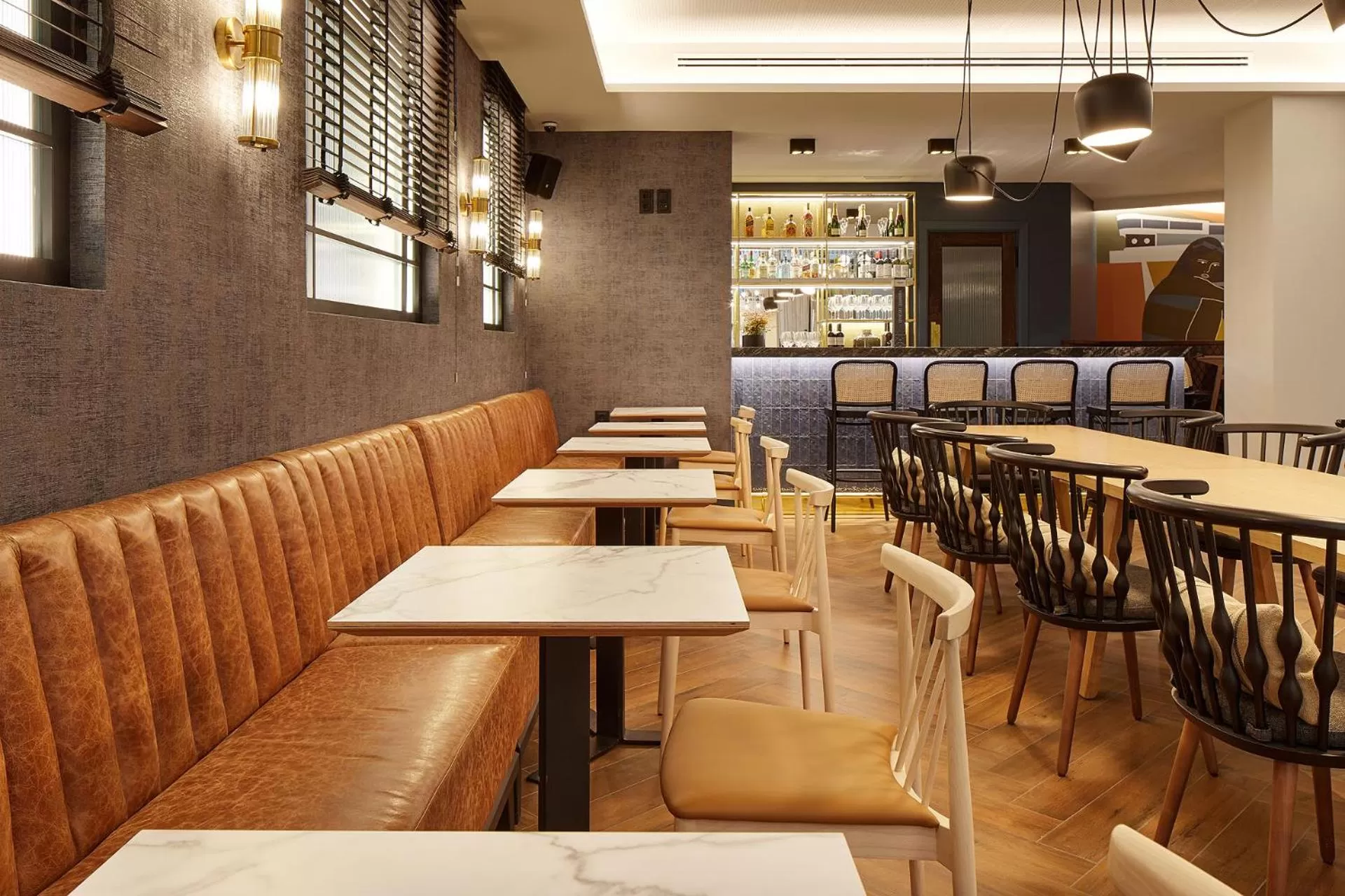 Restaurant/places to eat in Hotel SANSEbay