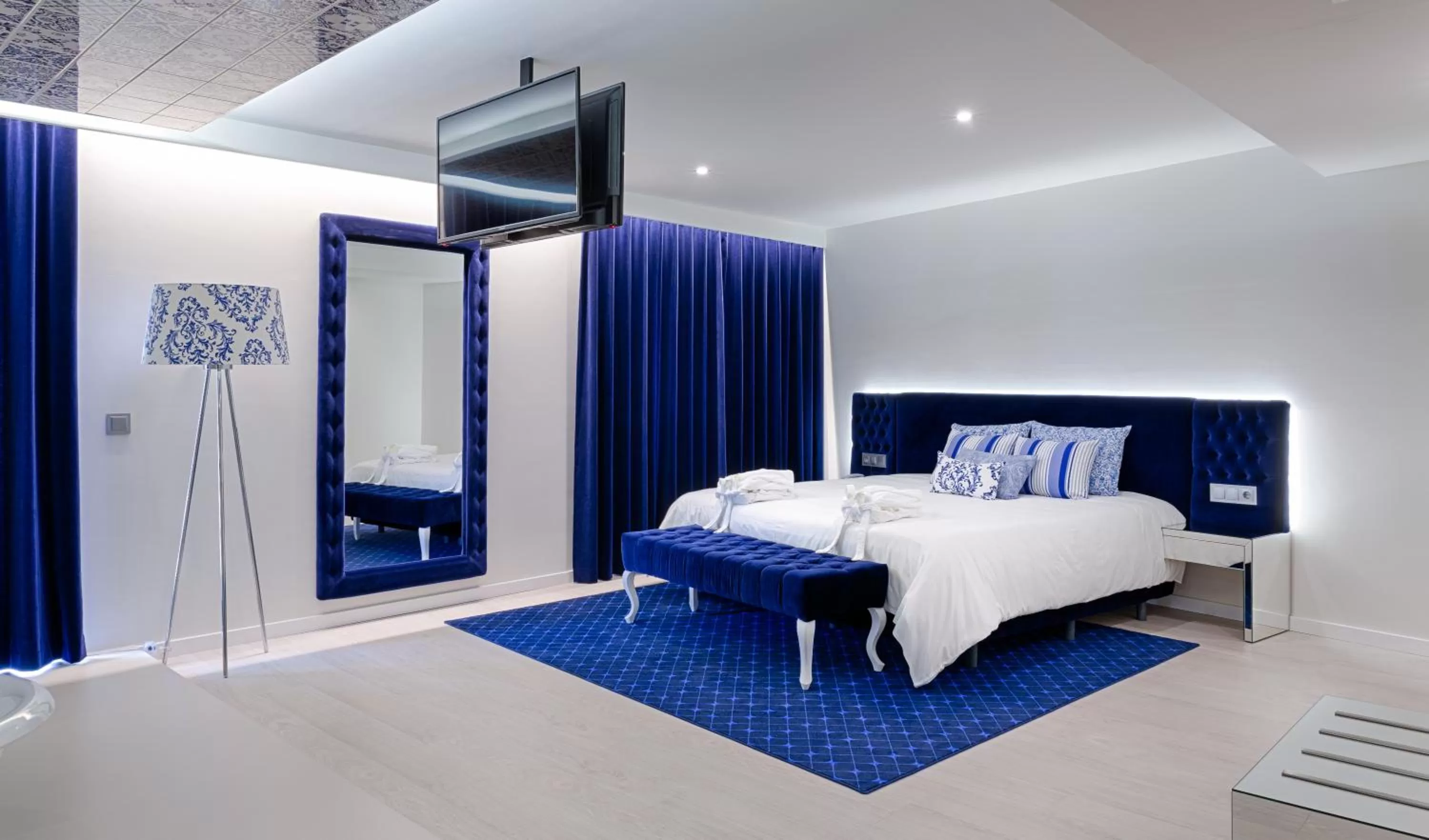 Bed in Hotel Cristal Porto