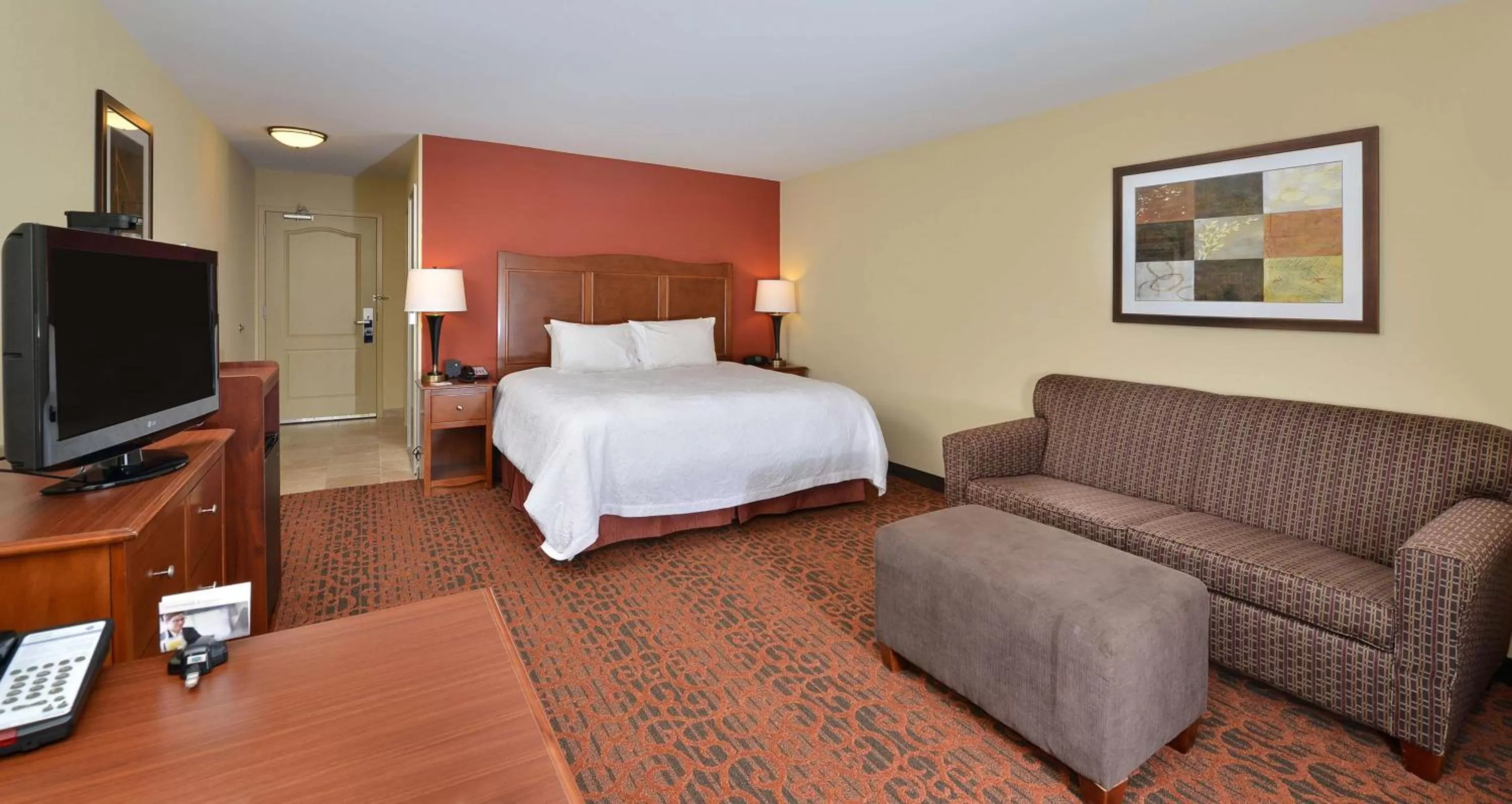 Bedroom, Bed in Hampton Inn Ottumwa