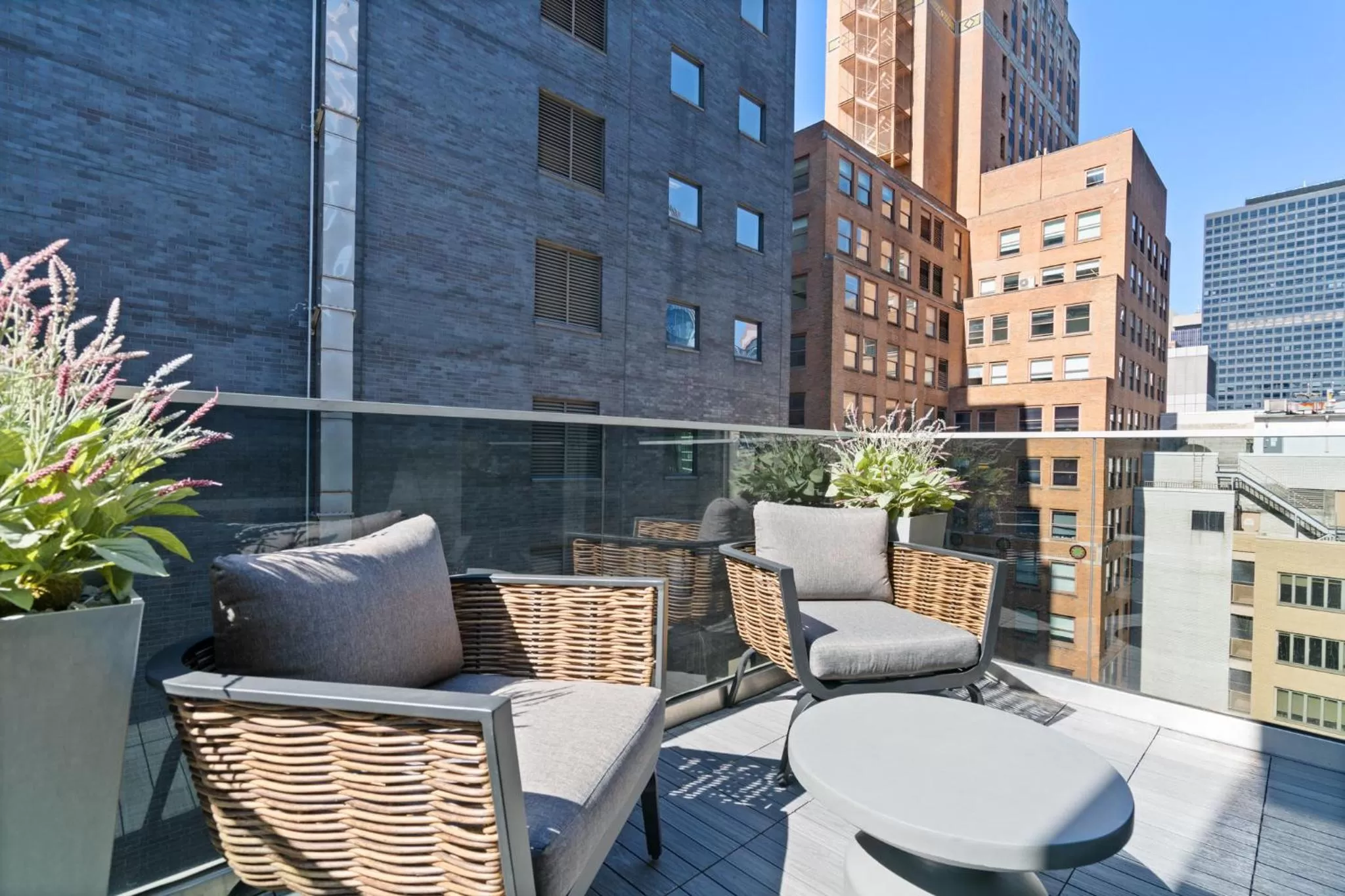 Patio in The Gotham Hotel