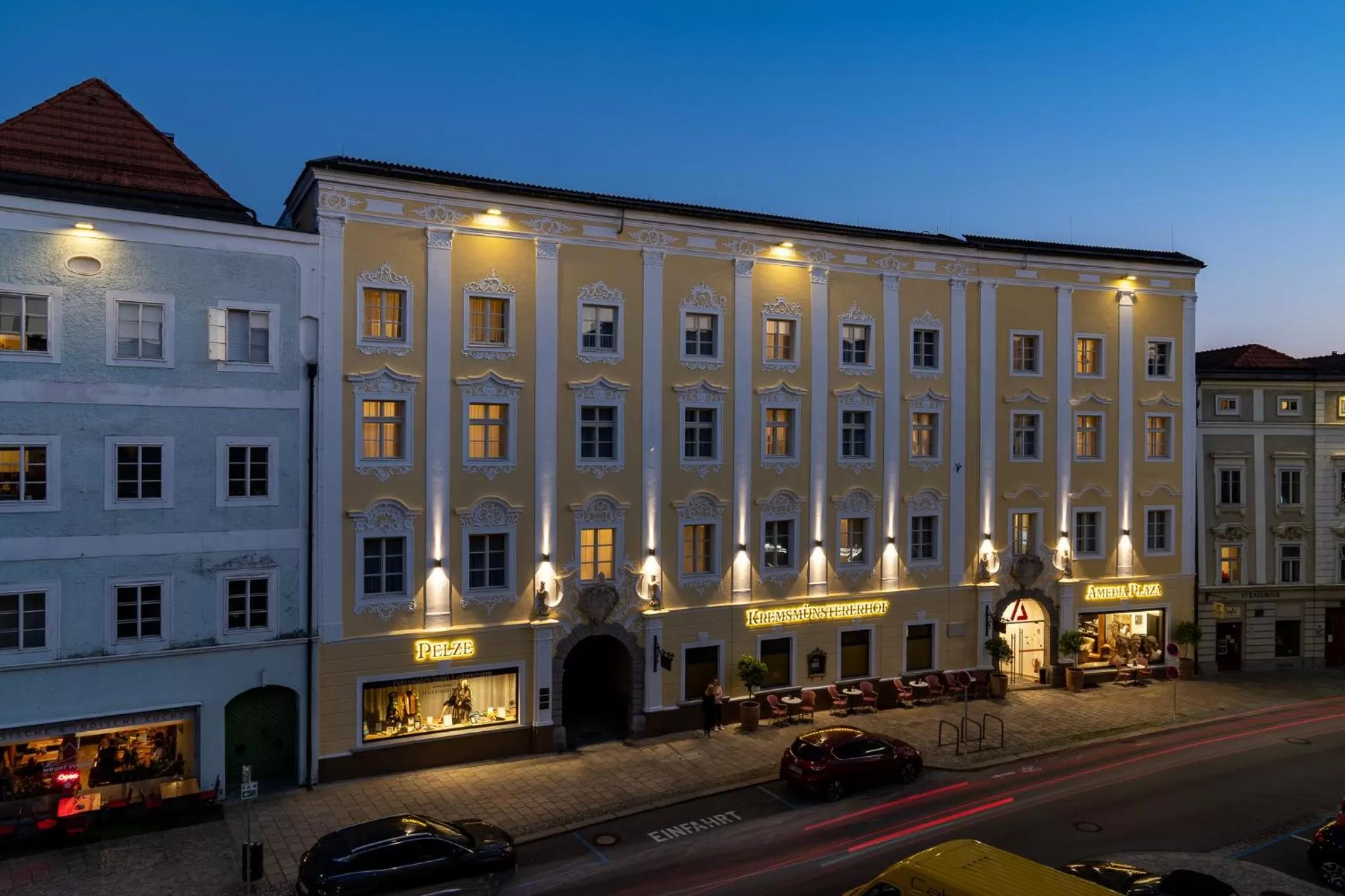 Property building in Amedia Plaza Wels, Trademark Collection by Wyndham