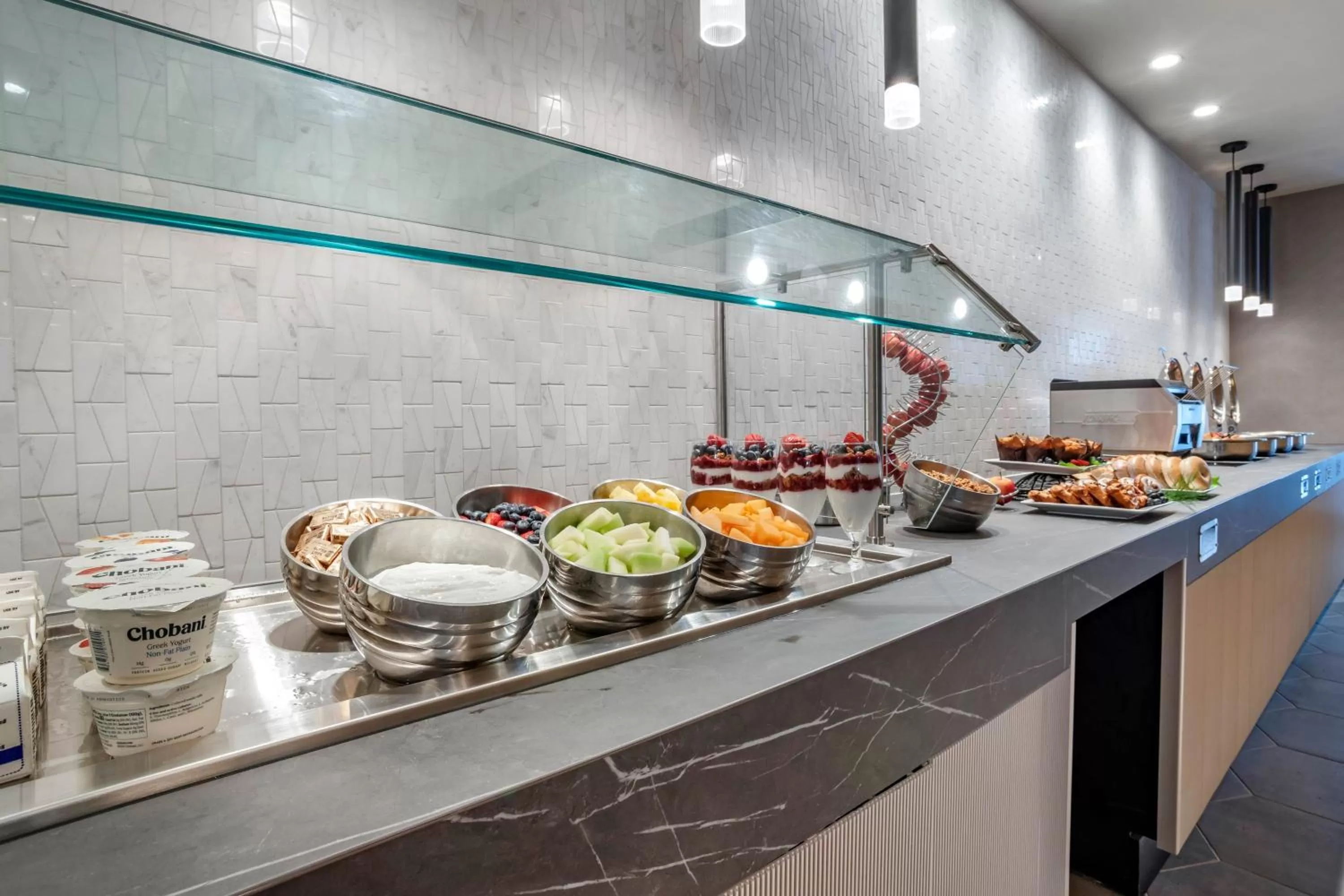 Breakfast in Sheraton Suites Wilmington Downtown