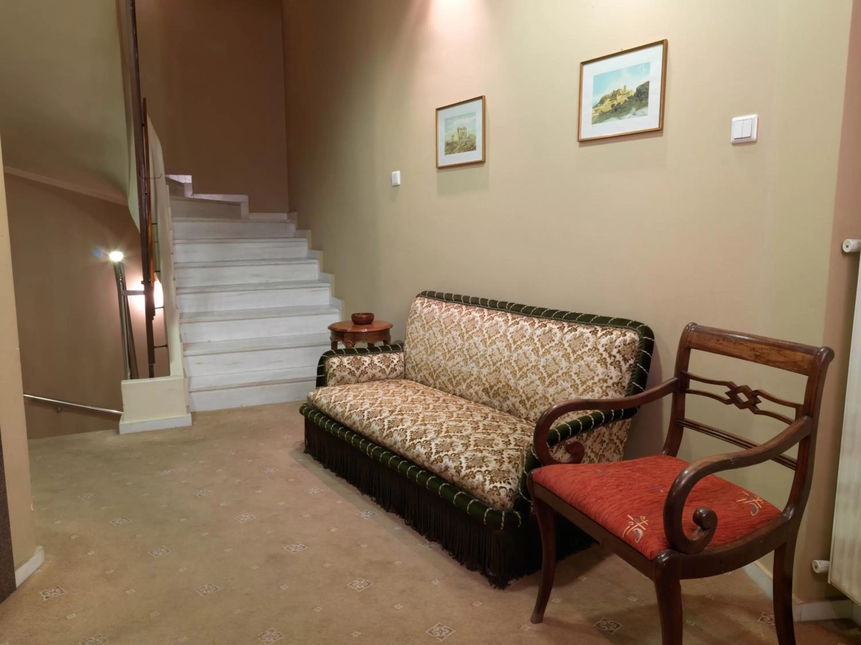 Decorative detail in Alex Hotel