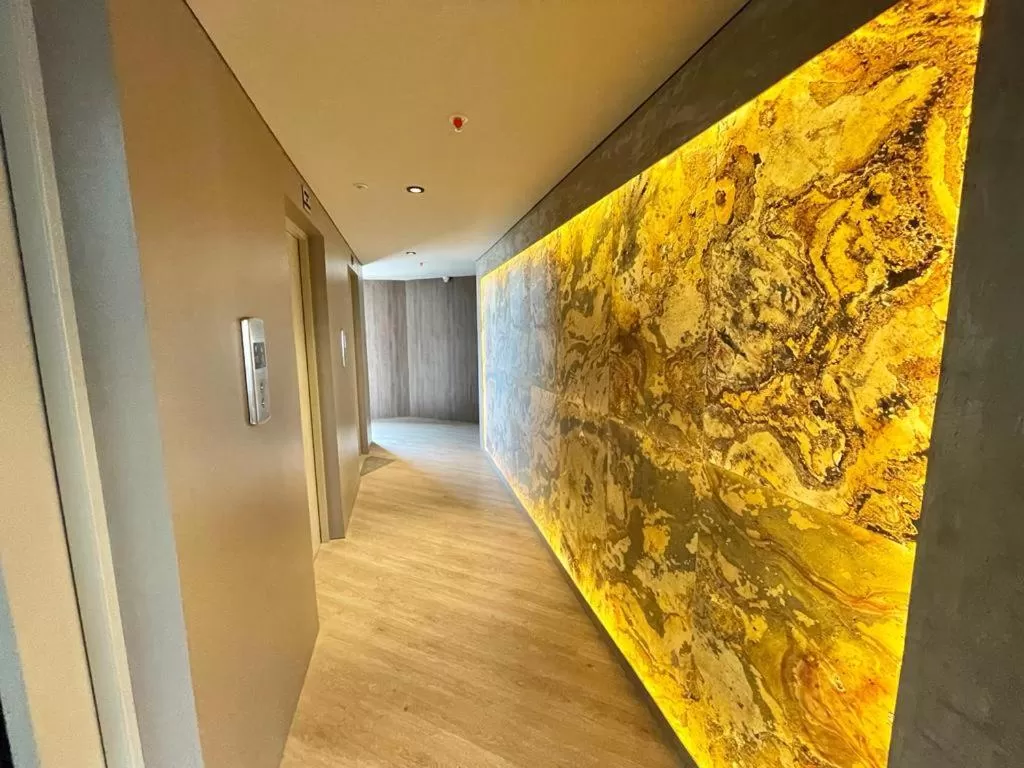 elevator in ICON 100 Luxury Apartasuites