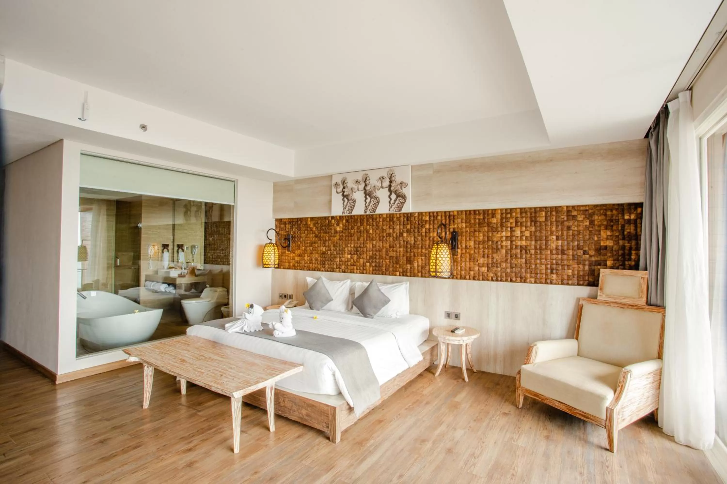 Bed in Jimbaran Bay Beach Resort and Spa by Prabhu