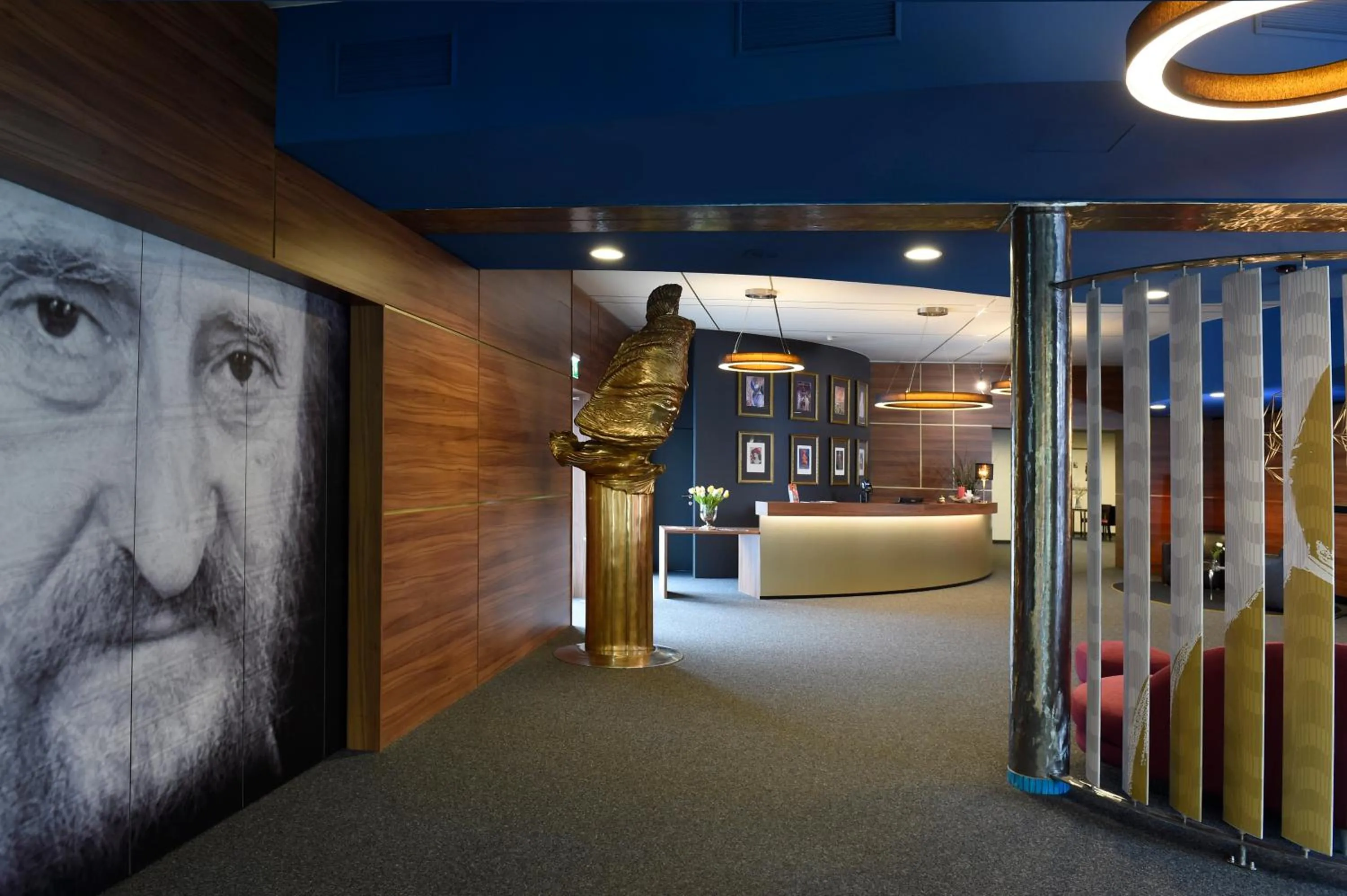 Lobby or reception in Hotel Fuchspalast