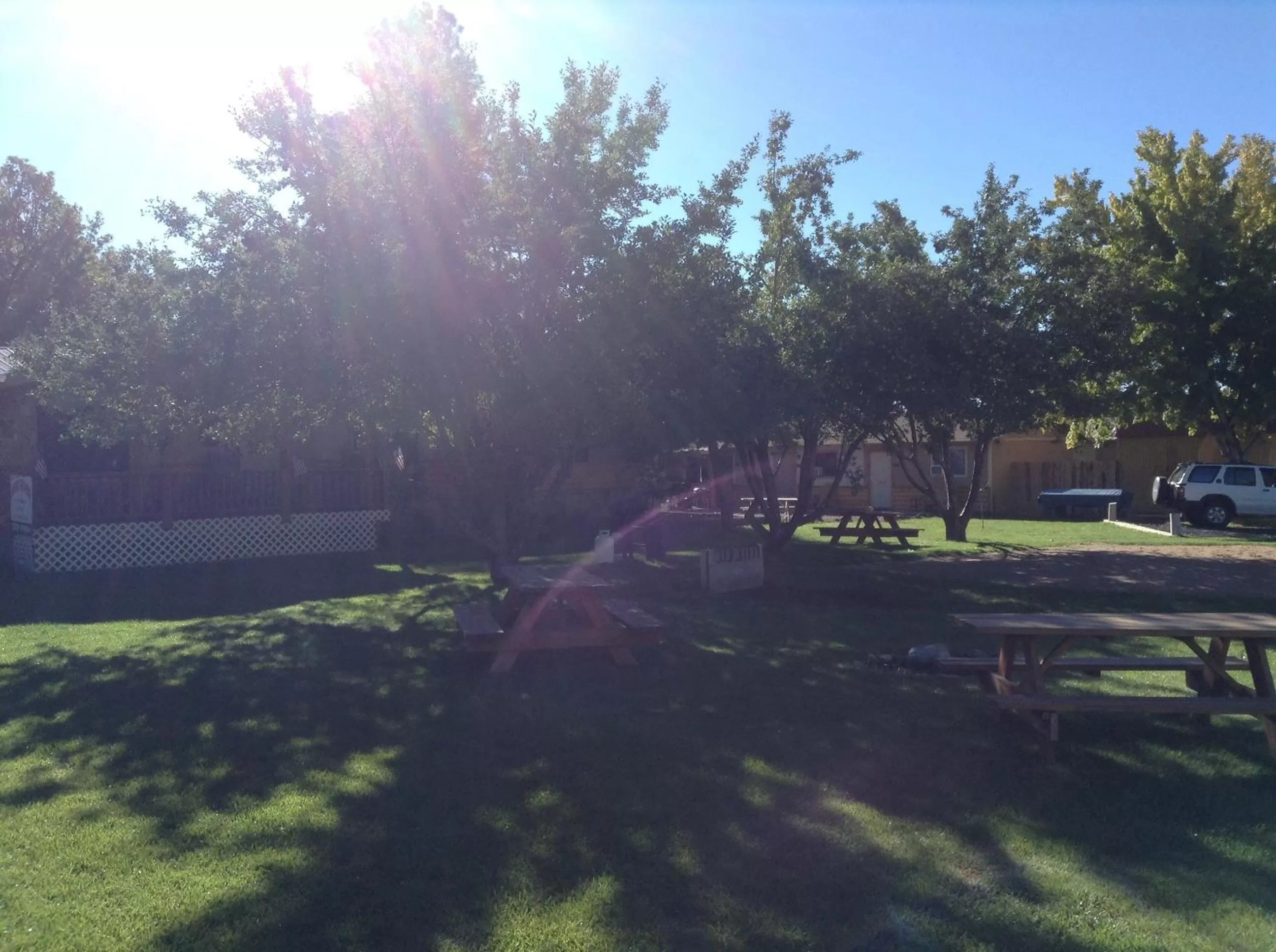 Area and facilities, Garden in Rainbows End Fishing Resort