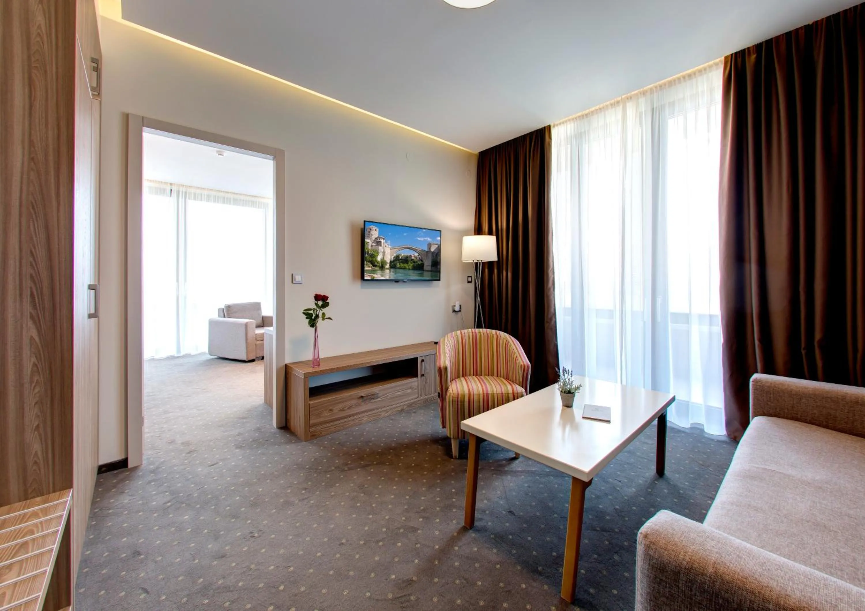 Living room in Hotel Eden