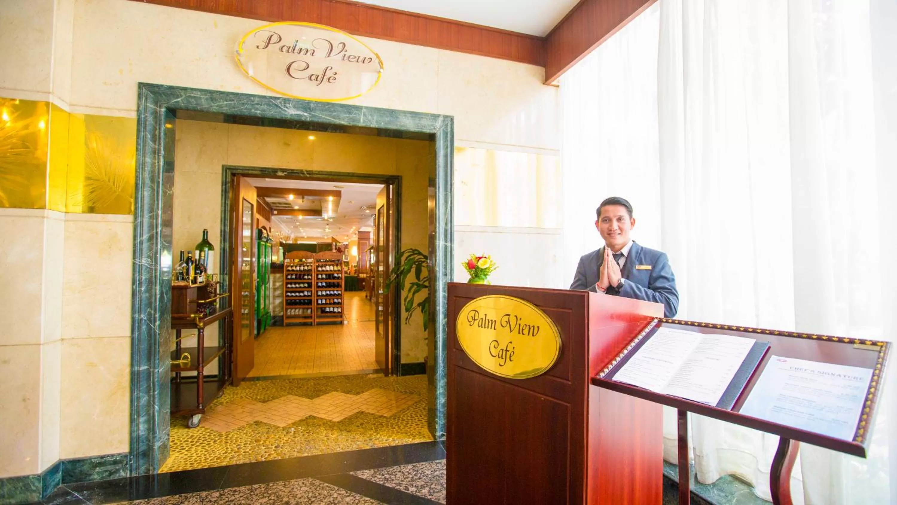 Restaurant/places to eat, Lobby/Reception in Phnom Penh Hotel