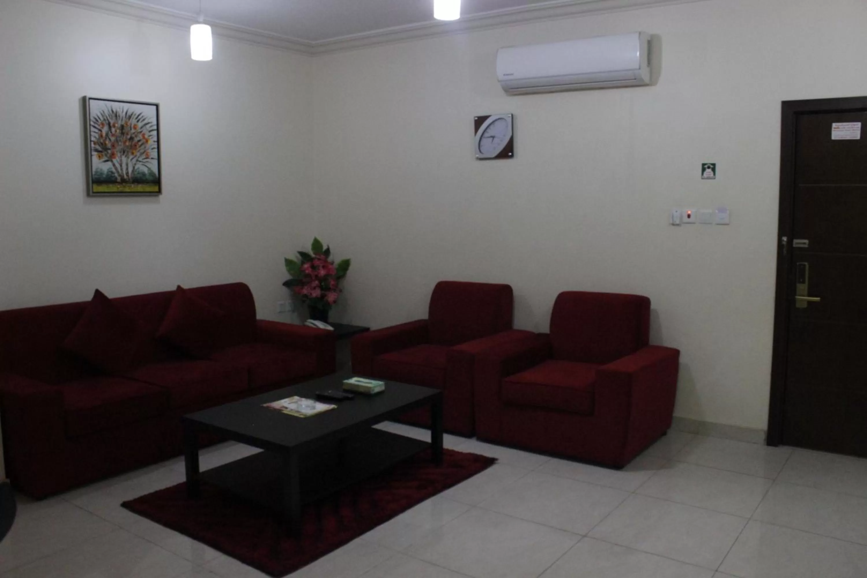 Seating Area in Al Amoria Apartments