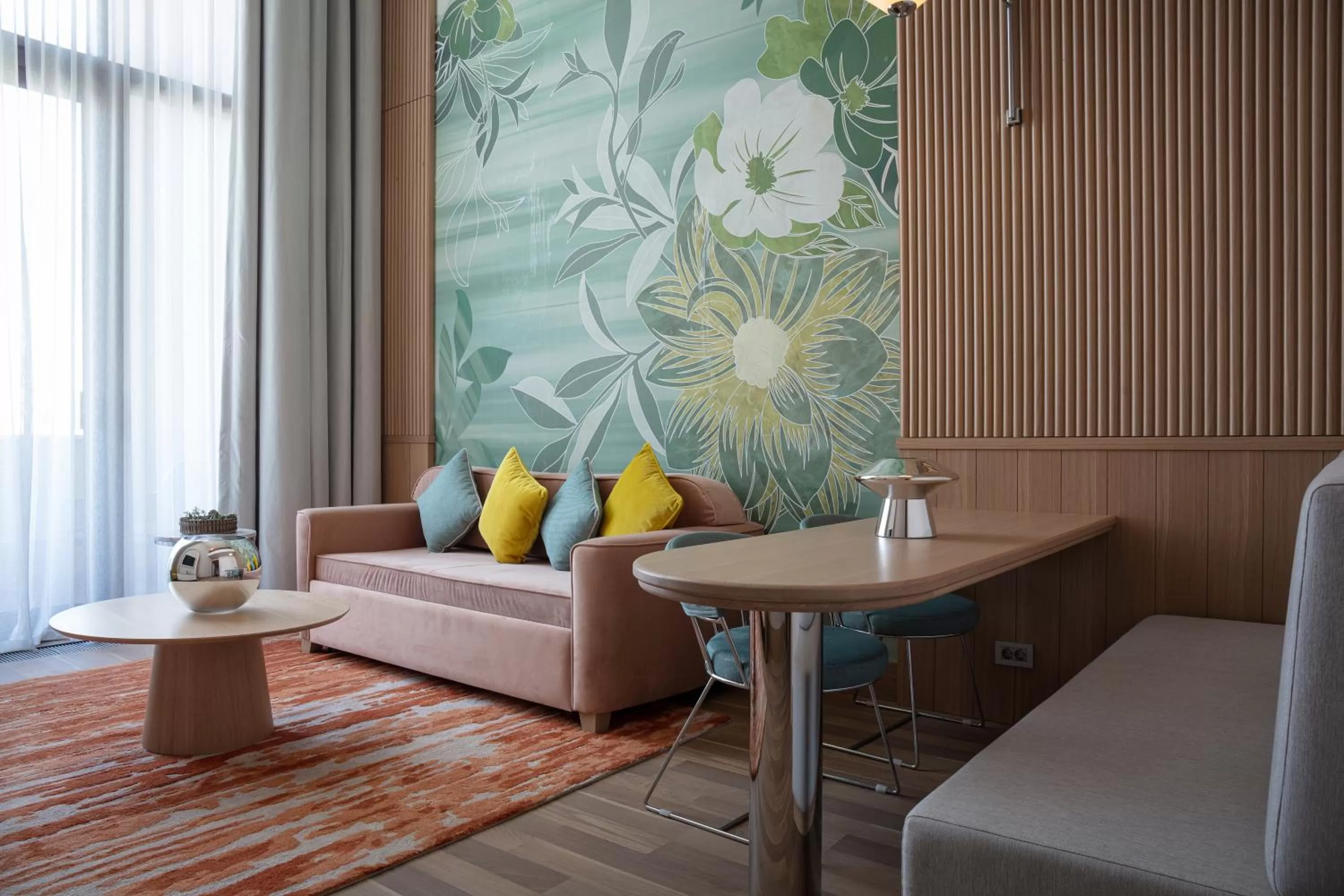 Living room in KARAVANSARAY Turkistan Harbour Hotel -FLYING THEATRE ACCESS