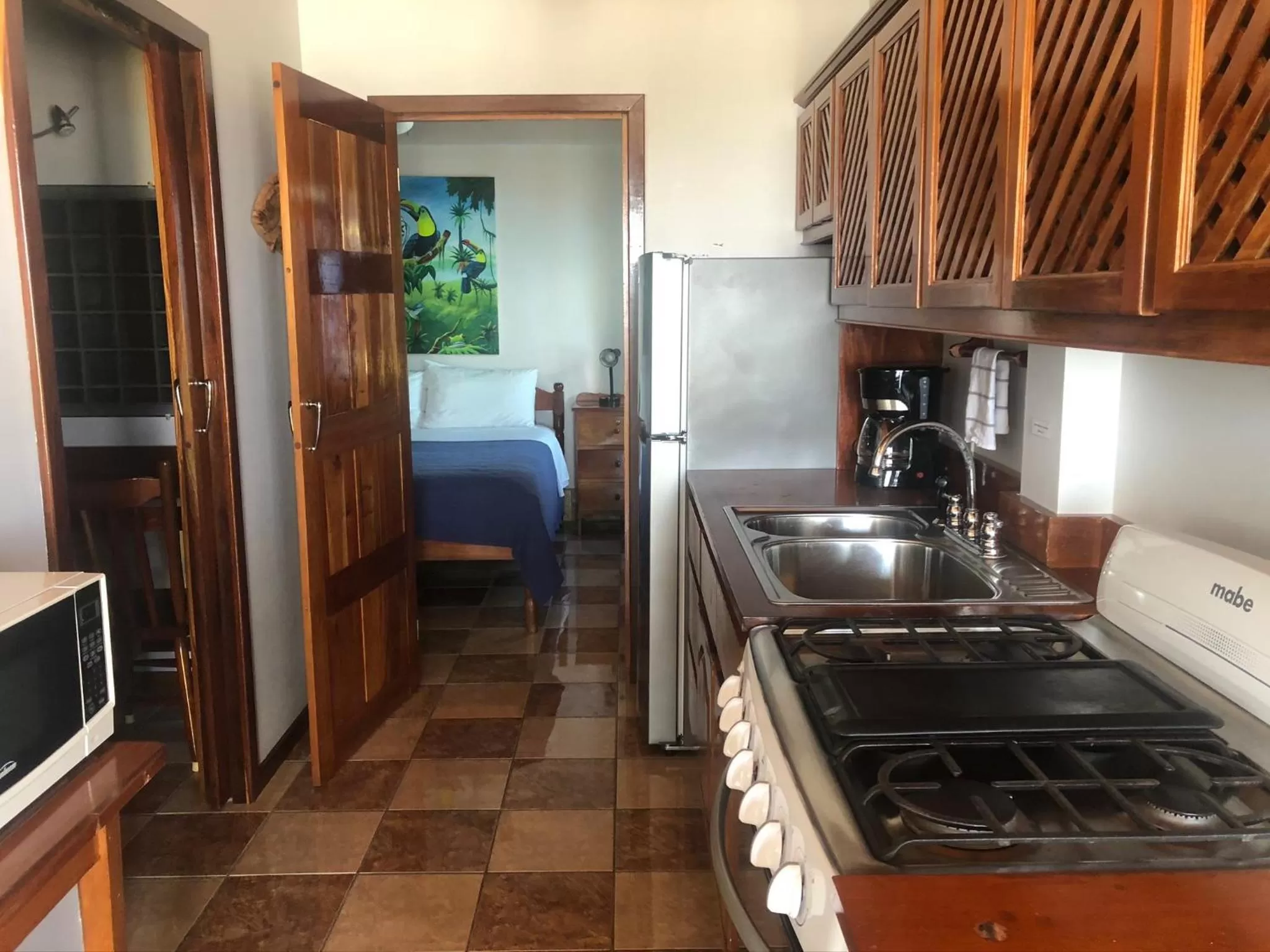 Kitchen/Kitchenette in Colinda Cabanas