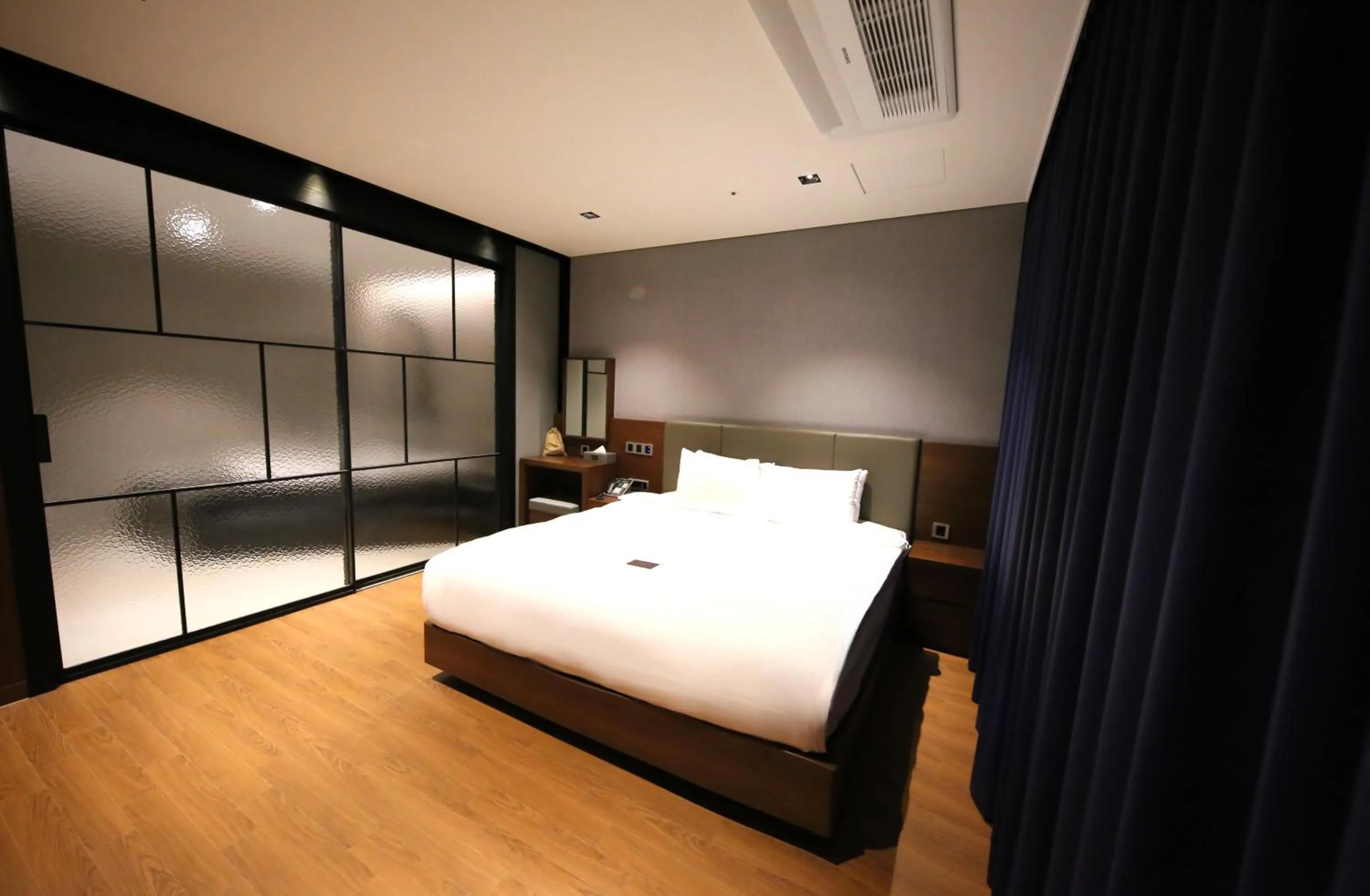 Bed in Sea Cruise Hotel