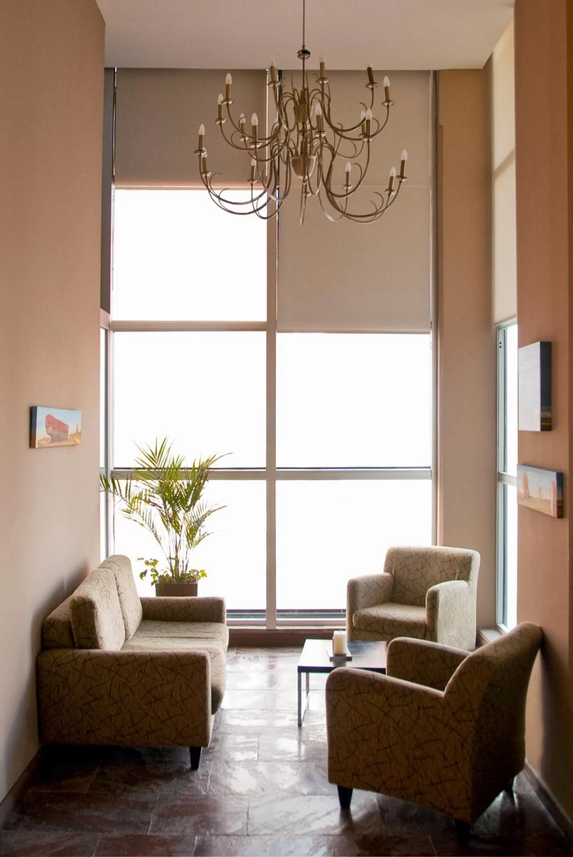 Lobby or reception in Hotel Piren