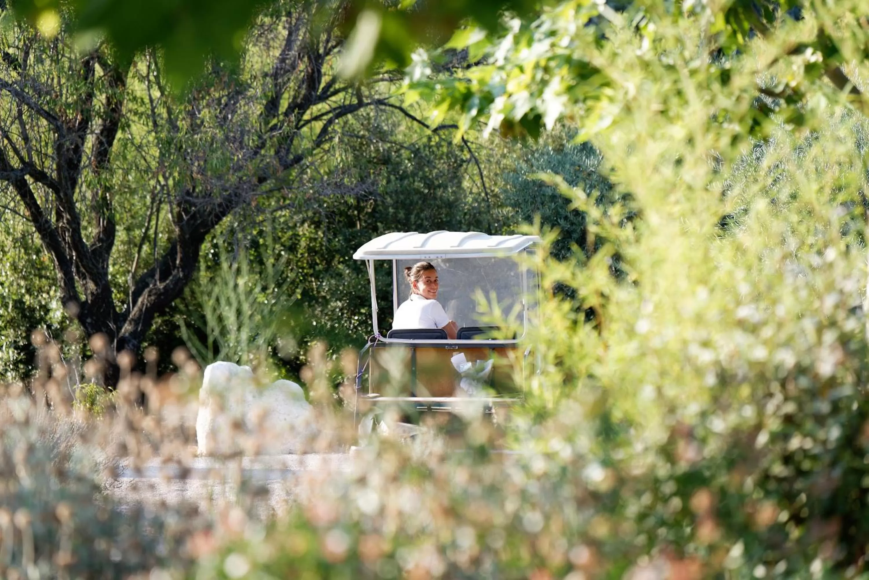 Staff in Domaine la Pierre Blanche