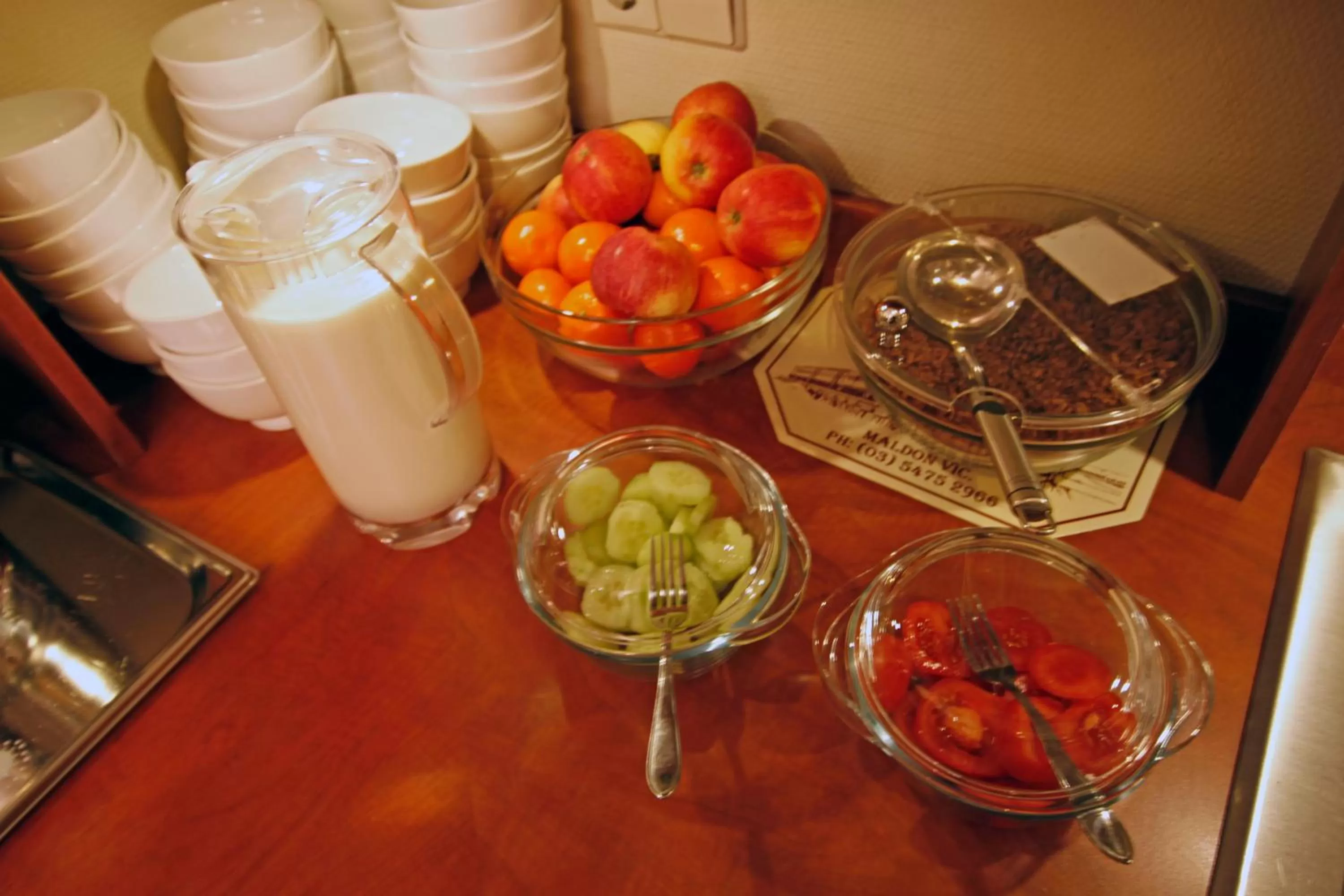 Breakfast in A-Train Hotel