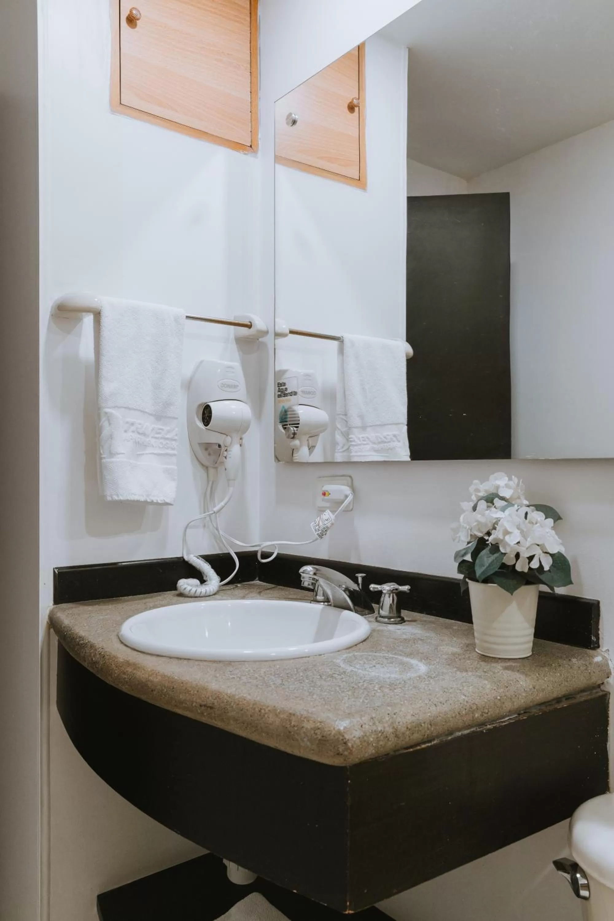 Bathroom in Travelers Orange Suites