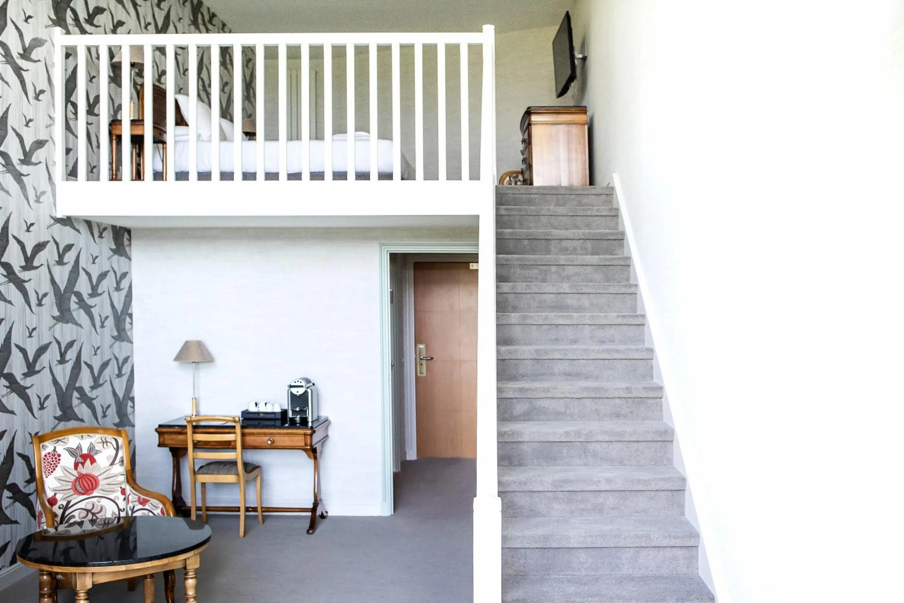 Seating area in Le Relais Saint Michel