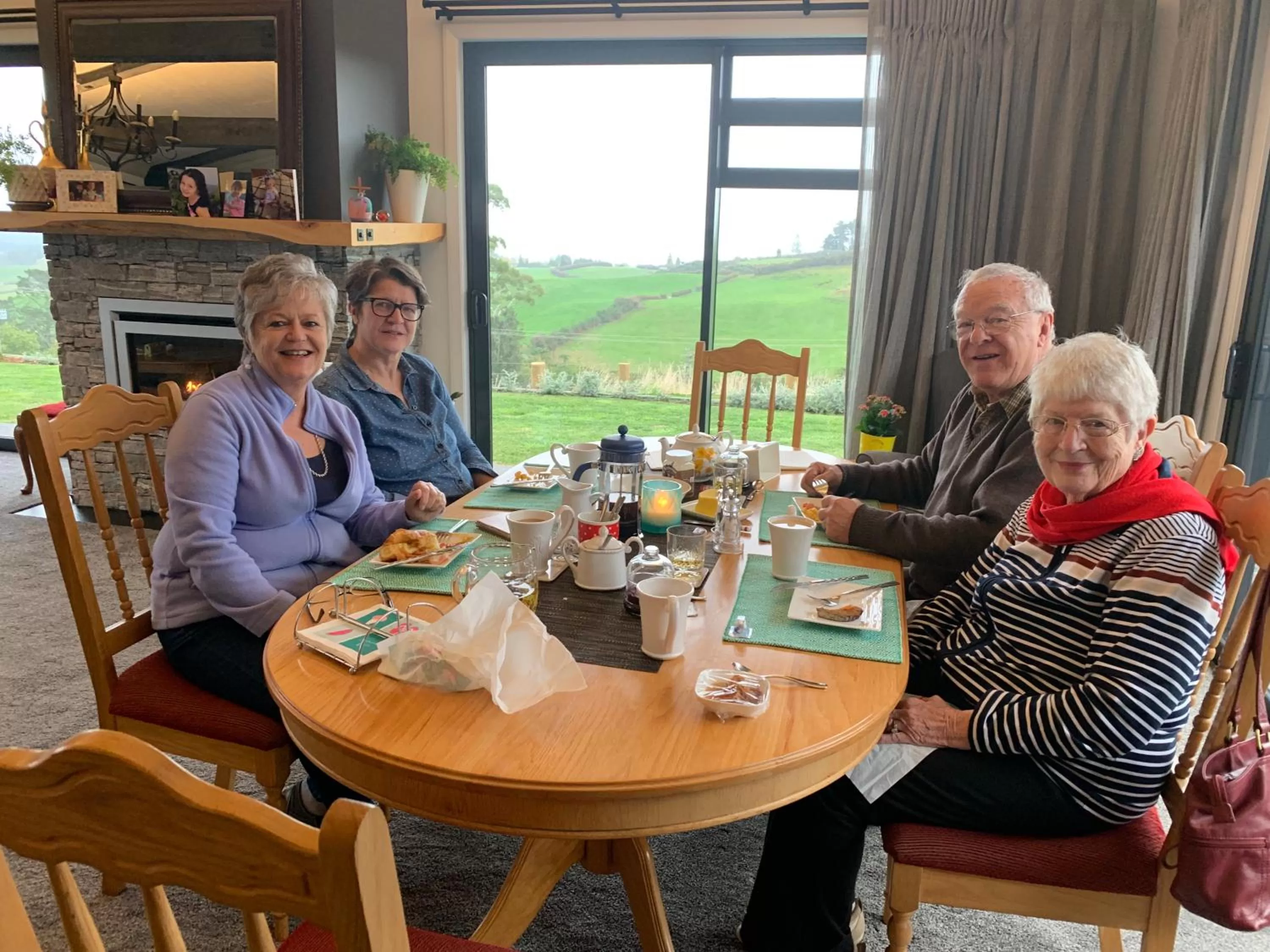 People in Arohanui Rural Retreat B&B