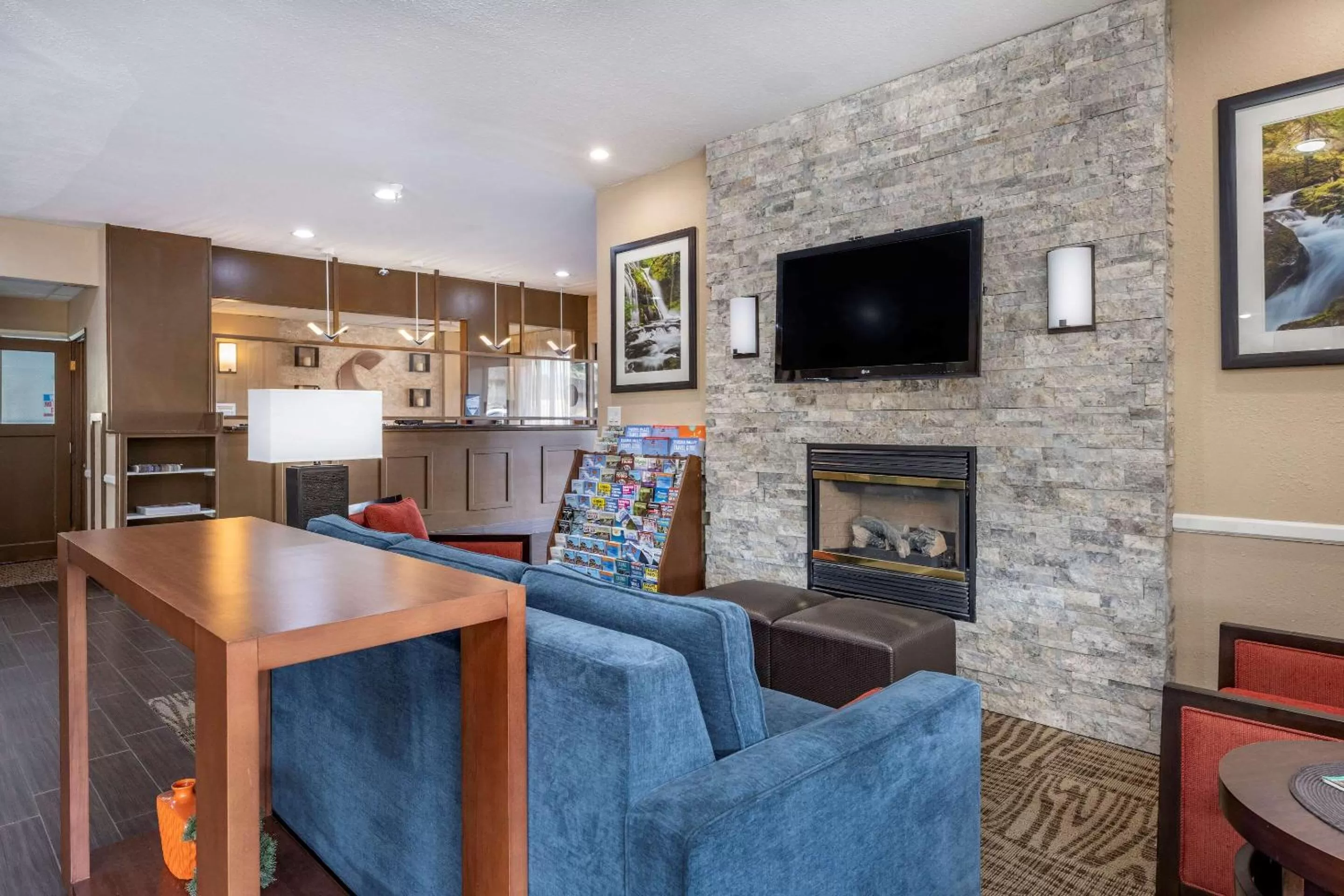 Lobby or reception in Comfort Inn & Suites Kelso - Longview