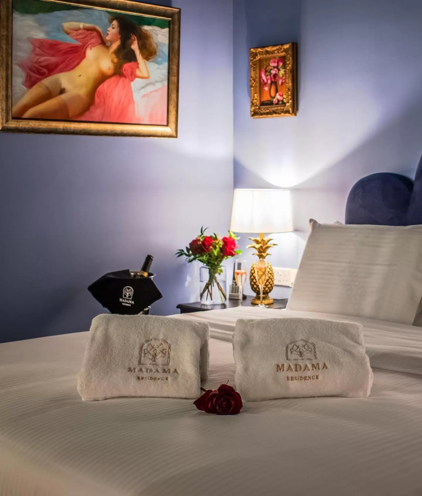 Bedroom, Bed in Madama Residence