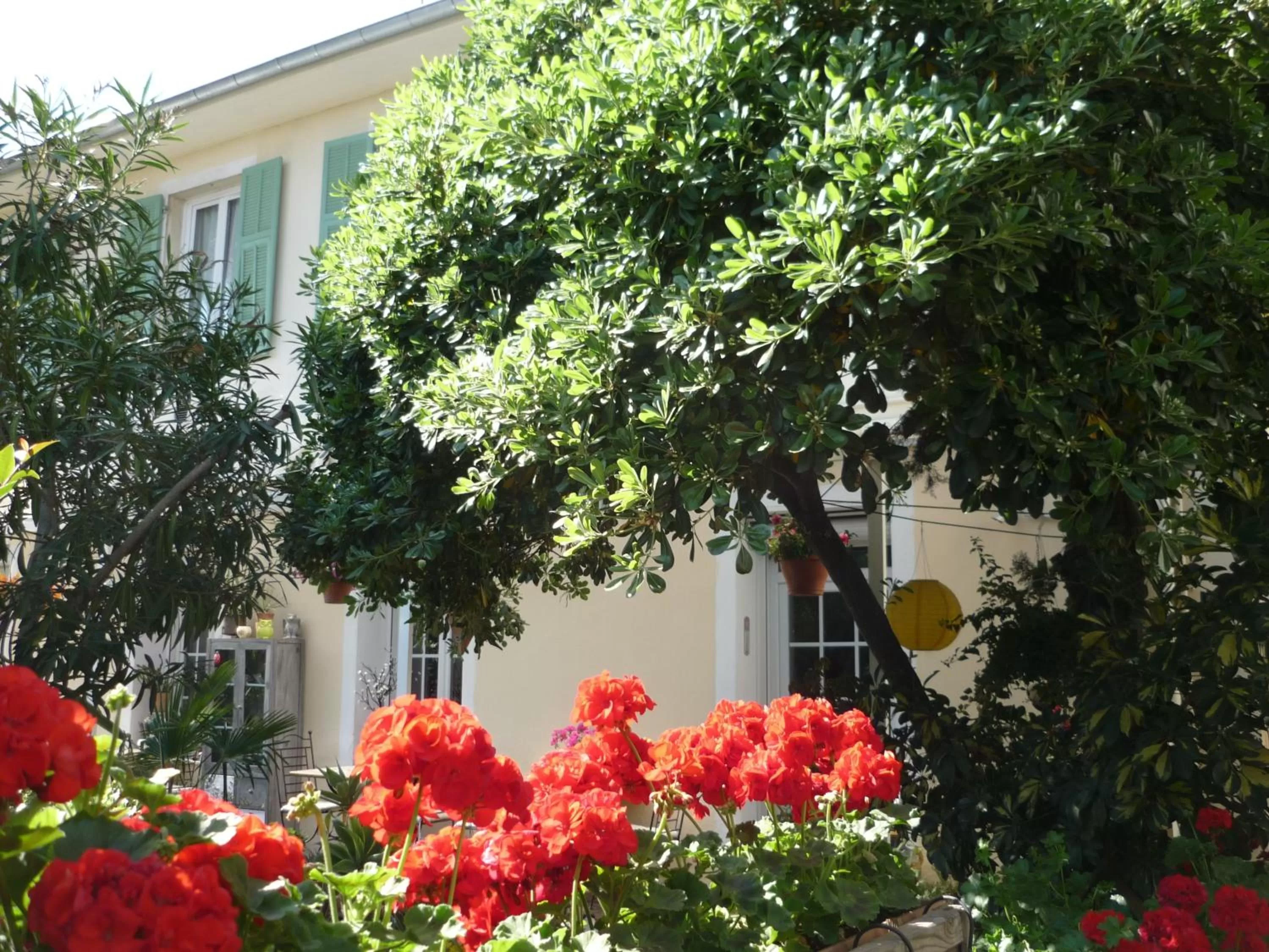 Facade/entrance in Logis Hôtel Villa Victorine