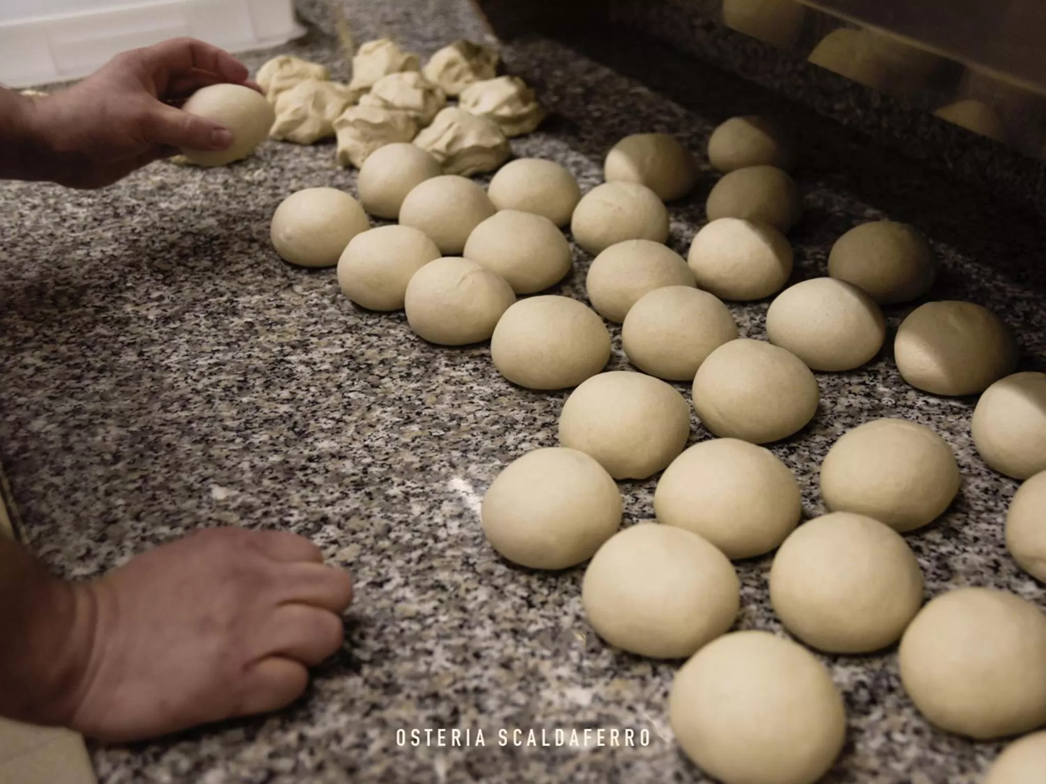 Food close-up in Hotel Scaldaferro