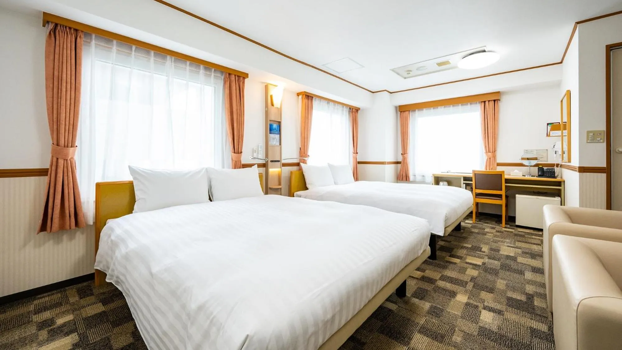Photo of the whole room, Bed in Toyoko Inn Chubu International Airport No1