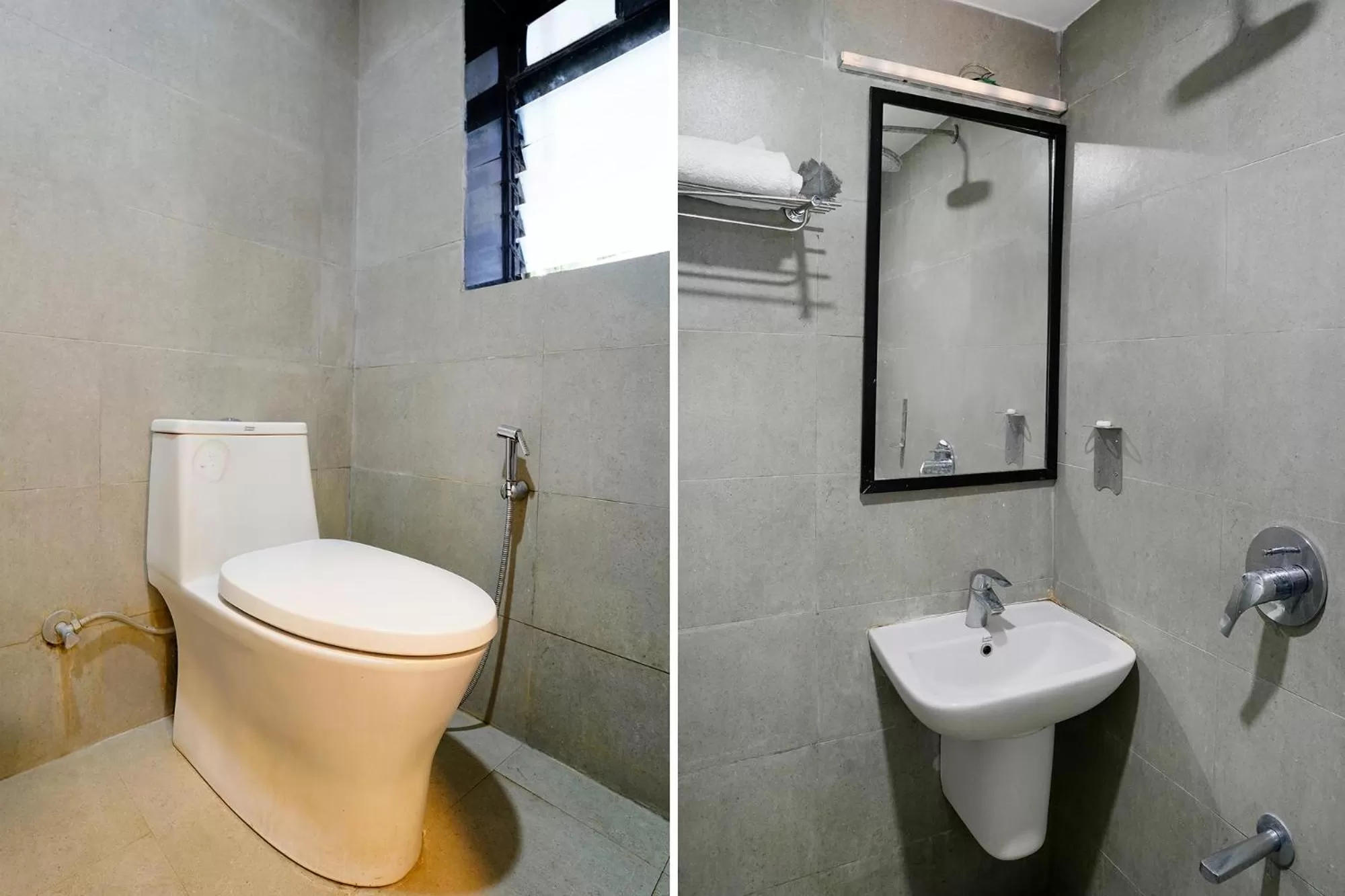 Bathroom in FabExpress Highway Residency