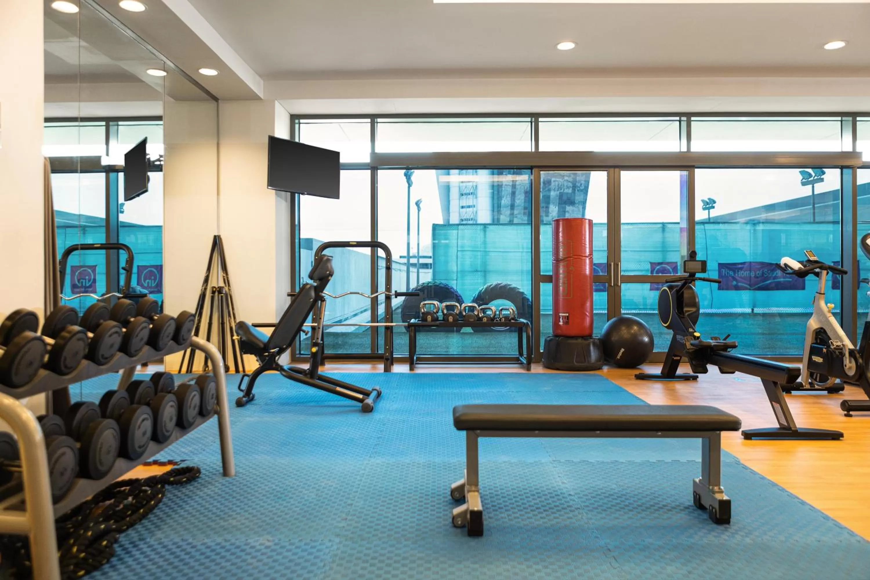 Fitness centre/facilities in Crowne Plaza Riyadh - RDC Hotel & Convention by IHG