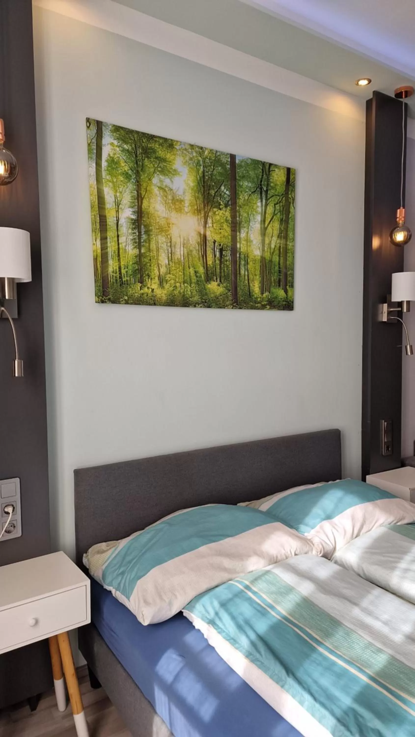 Bed in Palais Elegance Wien