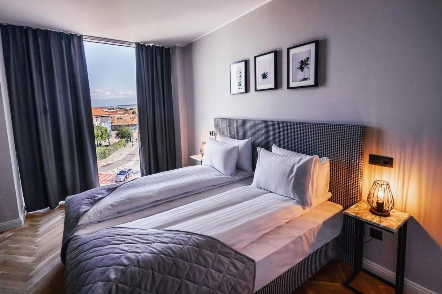 View (from property/room), Bed in Hermanns Hotel & Spa Sibiu