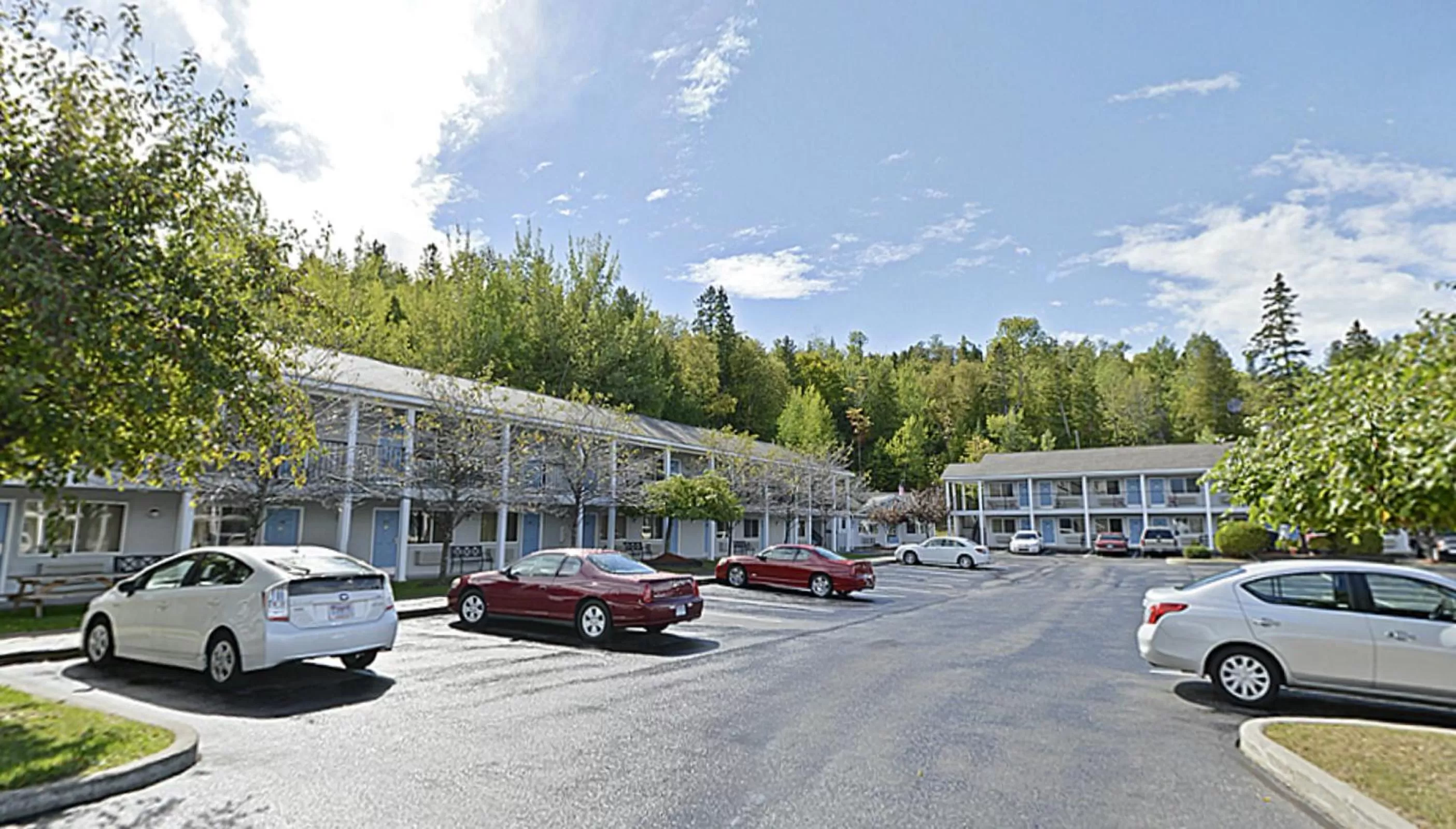 Property building in Americas Best Value Inn Saint Ignace